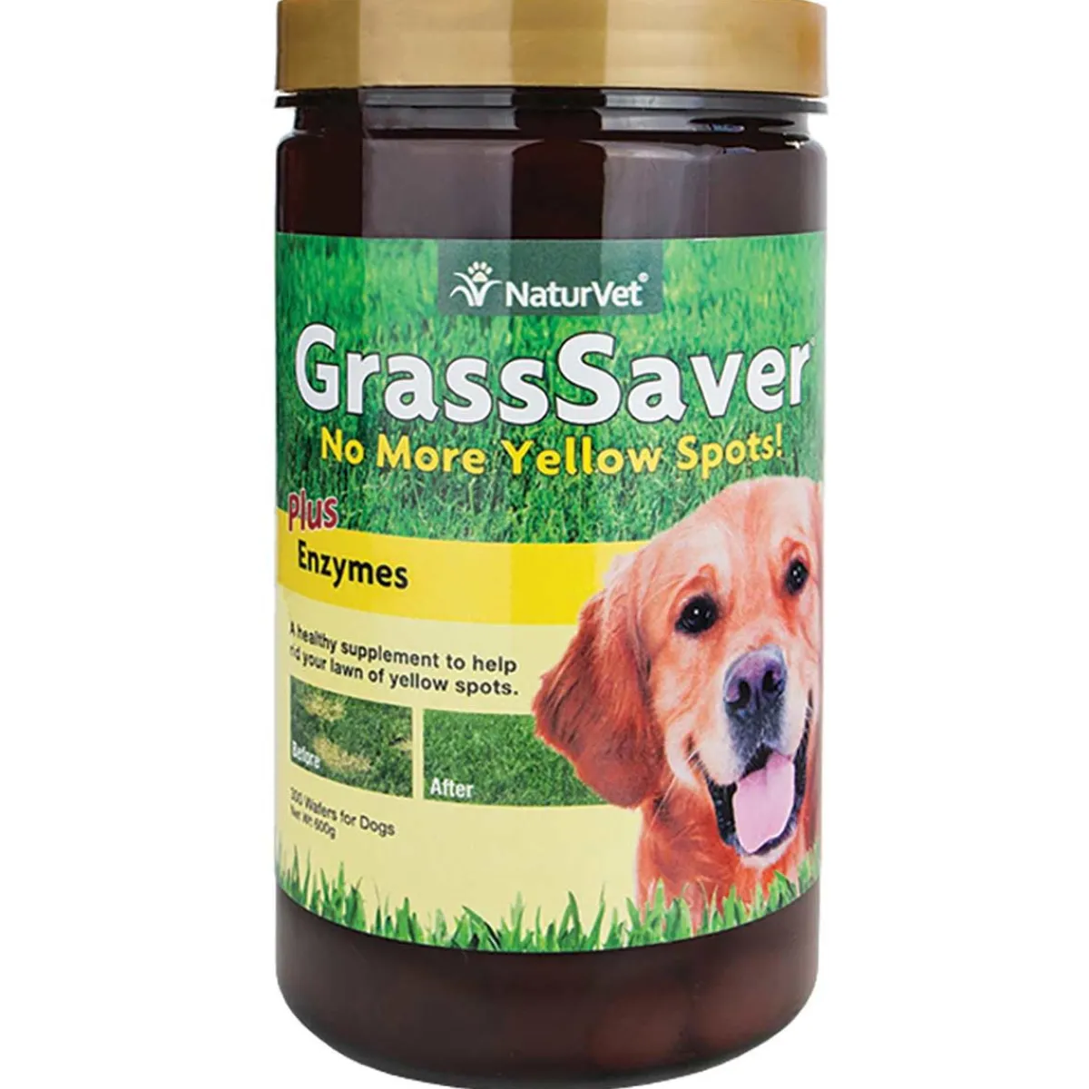 Ryan's Pet Supplies NatureVet GrassSaver Chewable Wafer Supplement - 300 Count