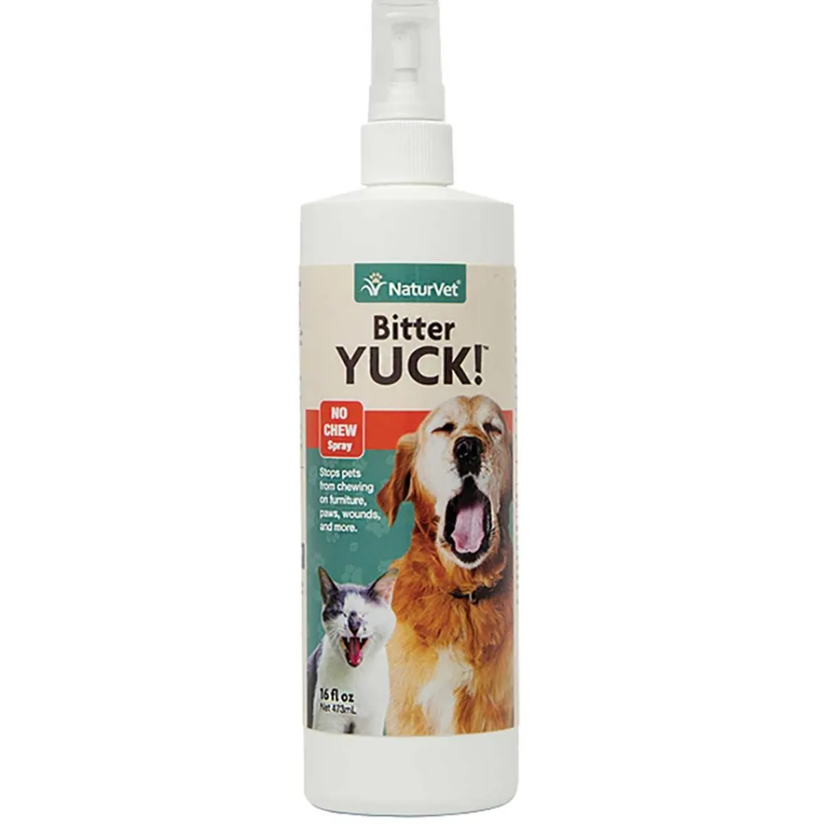 Ryan's Pet Supplies NaturVet Bitter Yuck! No Chew Spray 16 oz