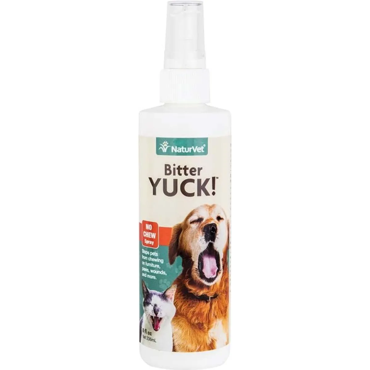 Ryan's Pet Supplies NaturVet Bitter Yuck! No Chew Spray 8 oz