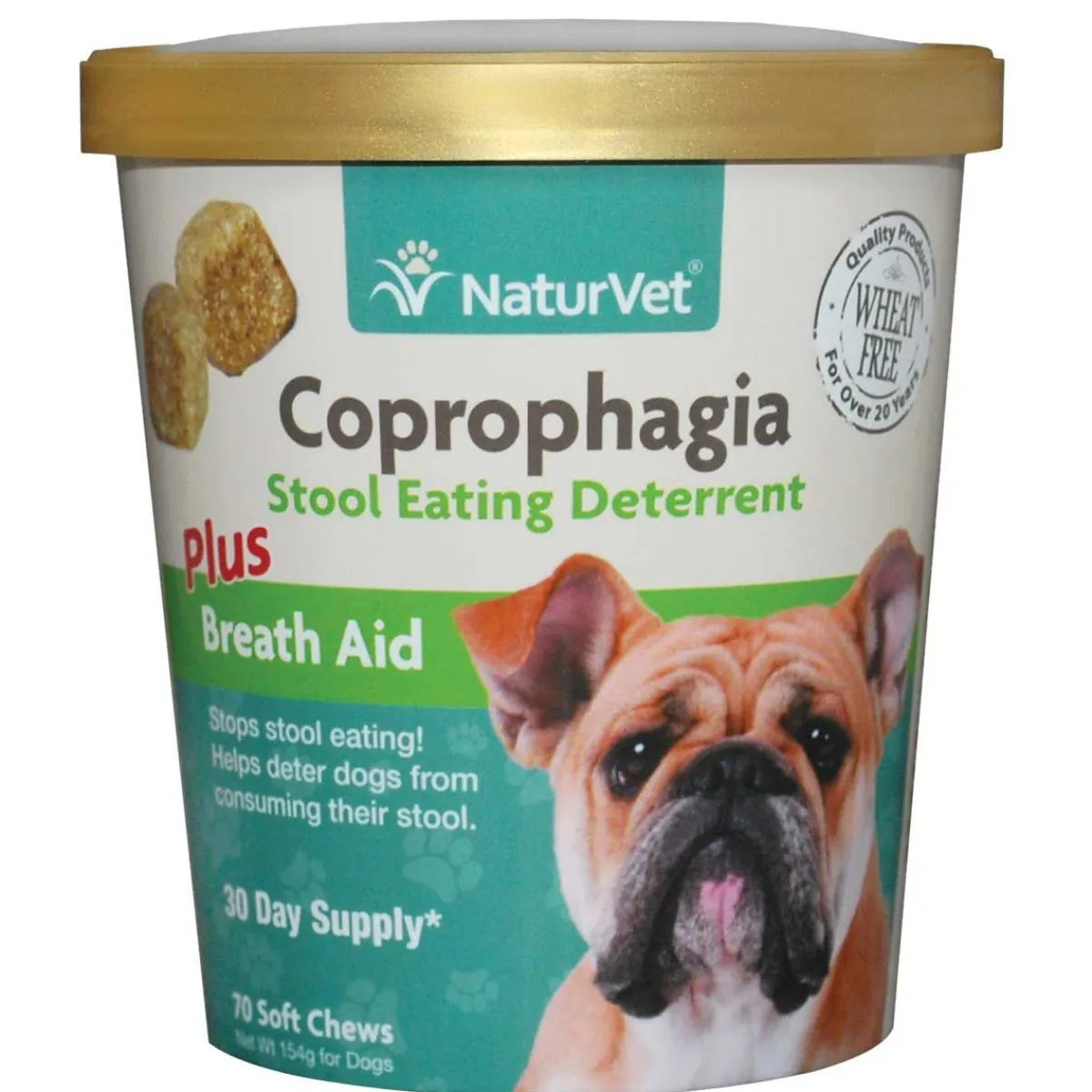 Ryan's Pet Supplies NaturVet Coprophagia Plus Breath Aid Soft Chews 70 Count