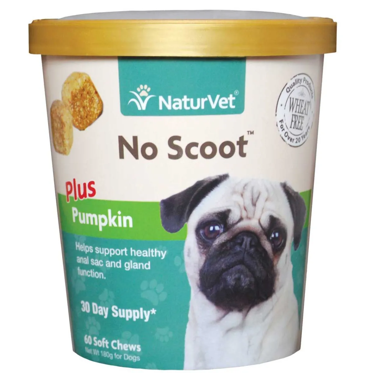 Ryan's Pet Supplies NaturVet No Scoot Plus Pumpkin 60 Count