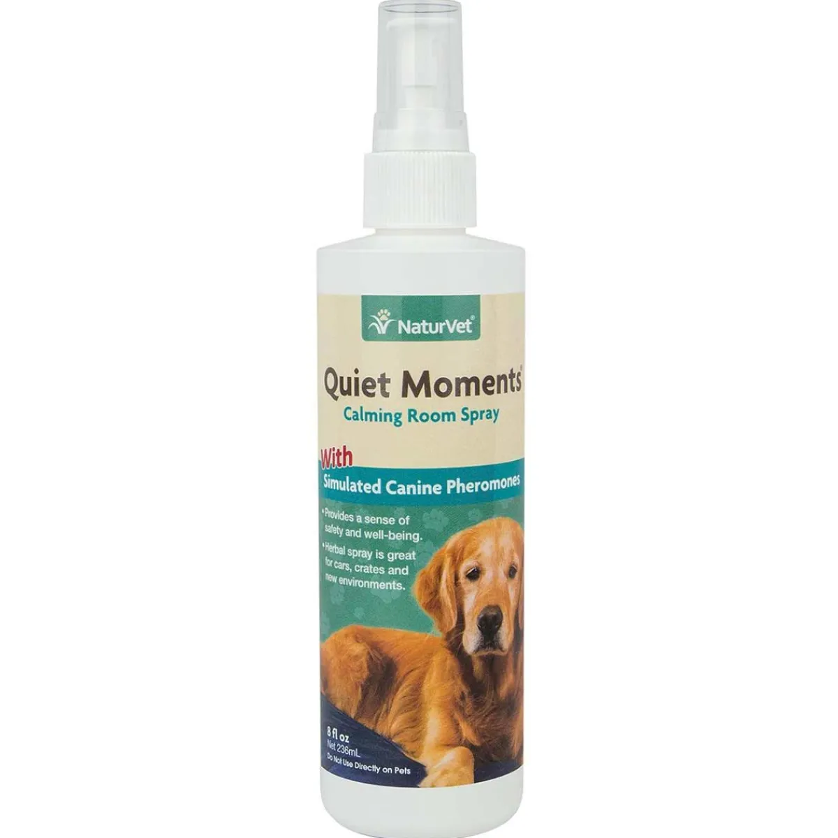 Ryan's Pet Supplies NaturVet Quiet Moments Spray For Dogs 8 oz