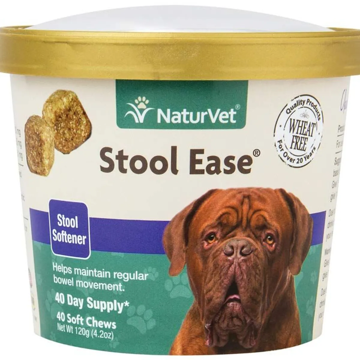 Ryan's Pet Supplies NaturVet Stool Ease Stool Softener 40 Count