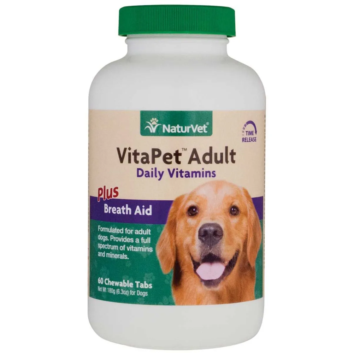 Ryan's Pet Supplies NaturVet Vitapet Adult Daily Vitamins 60 Tabs
