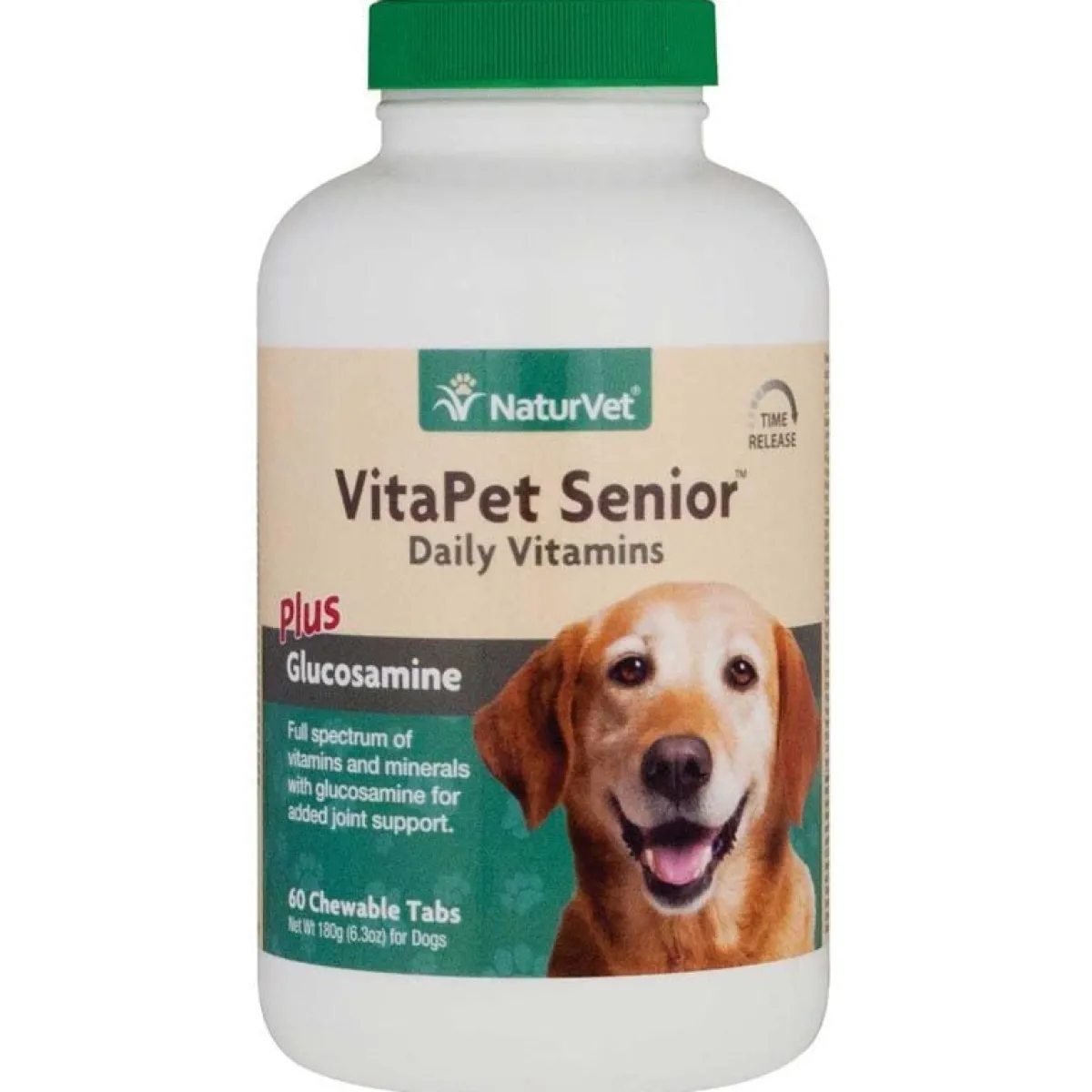 Ryan's Pet Supplies NaturVet Vitapet Senior Daily Dog Vitamins - 60 Tabs