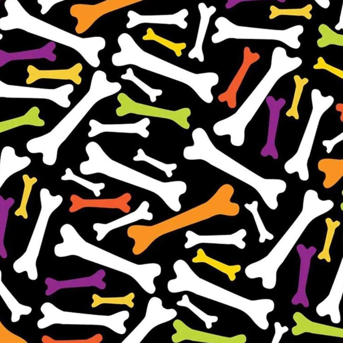 Ryan's Pet Supplies Neon Bones Dog Bandana