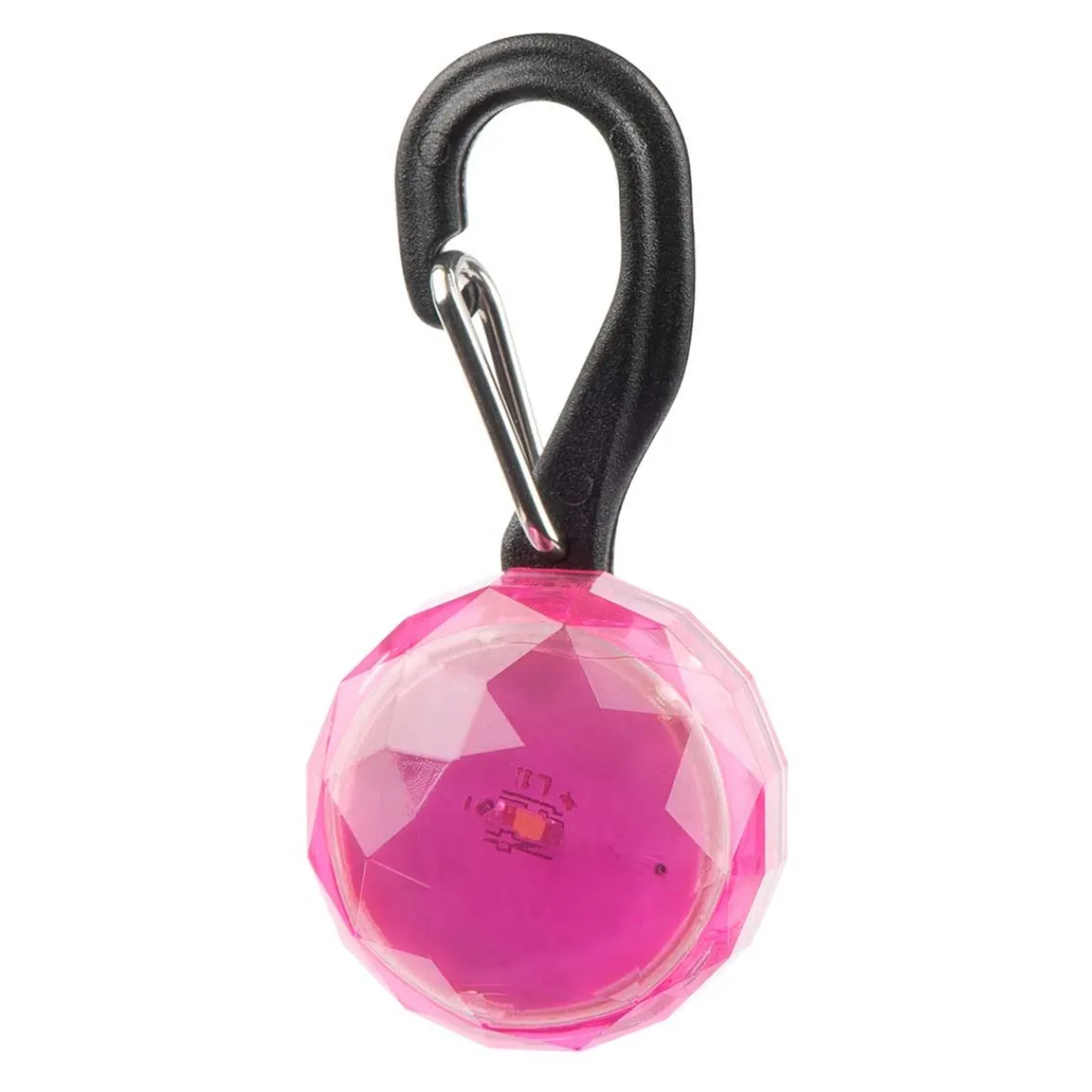 Ryan's Pet Supplies Nite Ize PetLit LED Dog Collar Light - Pink Jewel