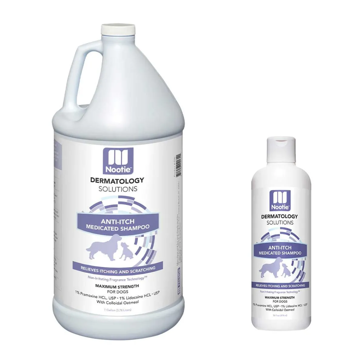 Ryan's Pet Supplies Nootie Cucumber Melon Medicated Anti-Itch Shampoo RTU