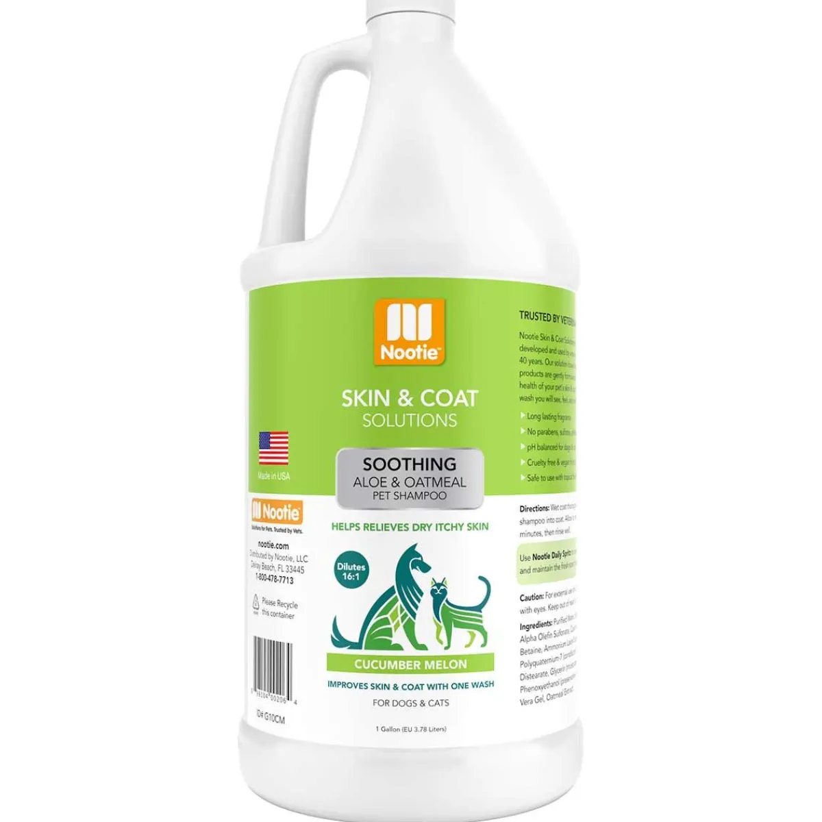 nootie_cucumber_melon_soothing_with_aloe_amp_oatmeal_shampoo_2.webp Ryan's Pet Supplies Nootie Cucumber Melon Soothing with Aloe & Oatmeal Shampoo