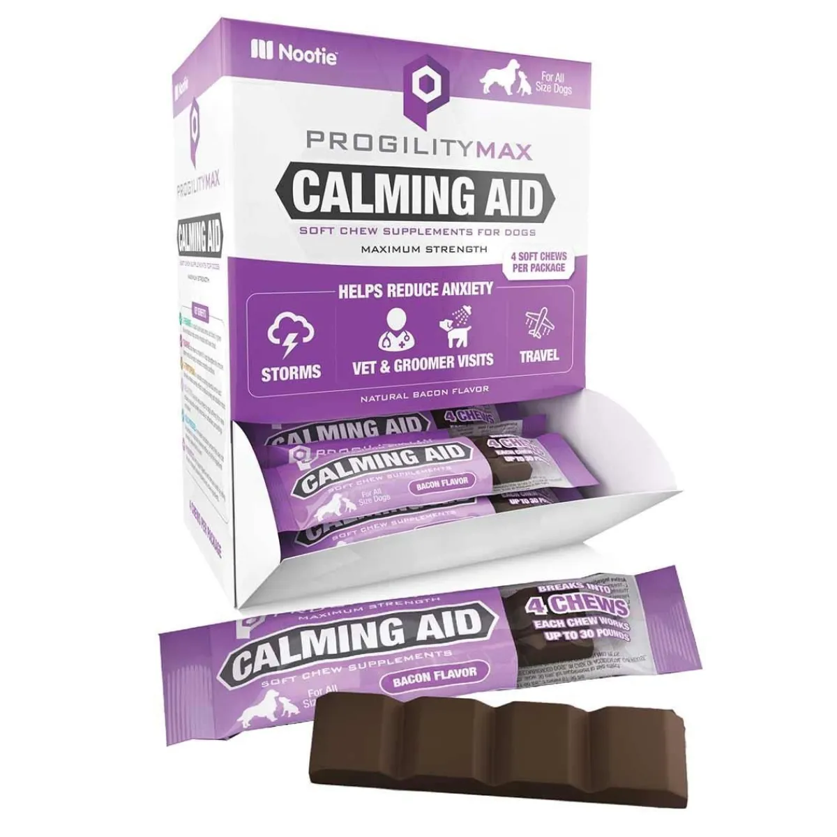 Ryan's Pet Supplies Nootie Progility Max Single-Serve Calming Aid Case