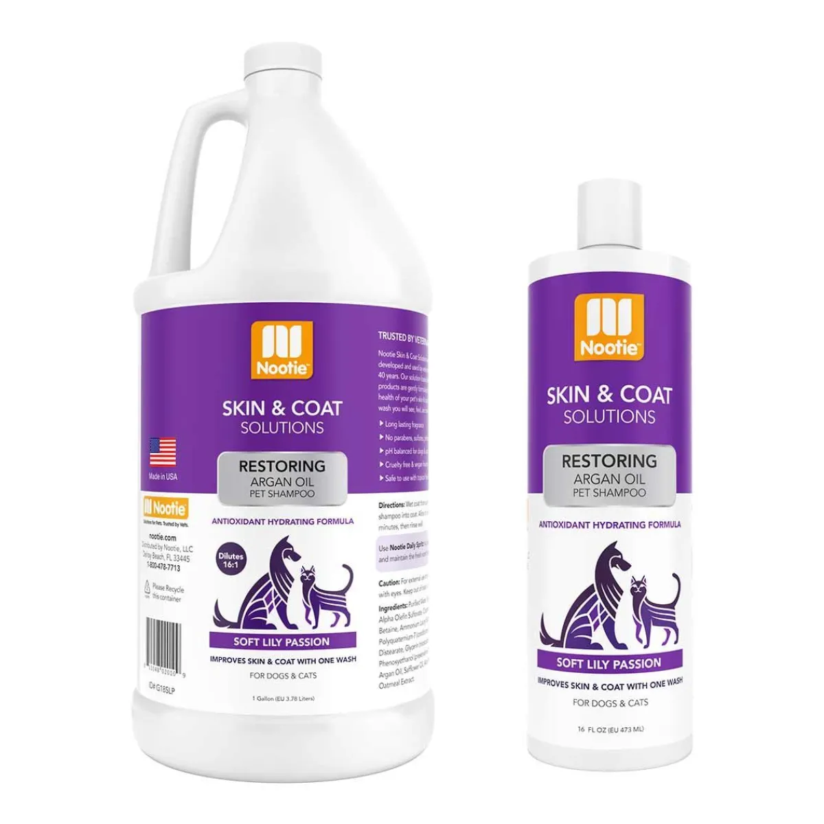 Ryan's Pet Supplies Nootie Soft Lily Passion Hydrating with Argan Oil Shampoo