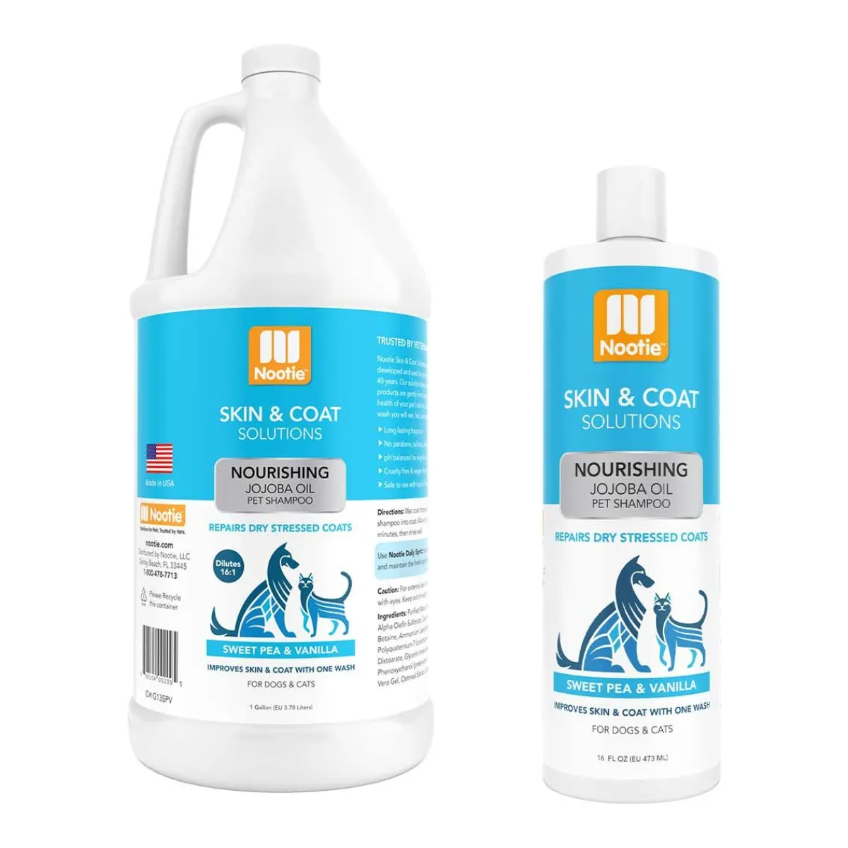 Ryan's Pet Supplies Nootie Sweet Pea & Vanilla Nourishing with Jojoba Oil Shampoo