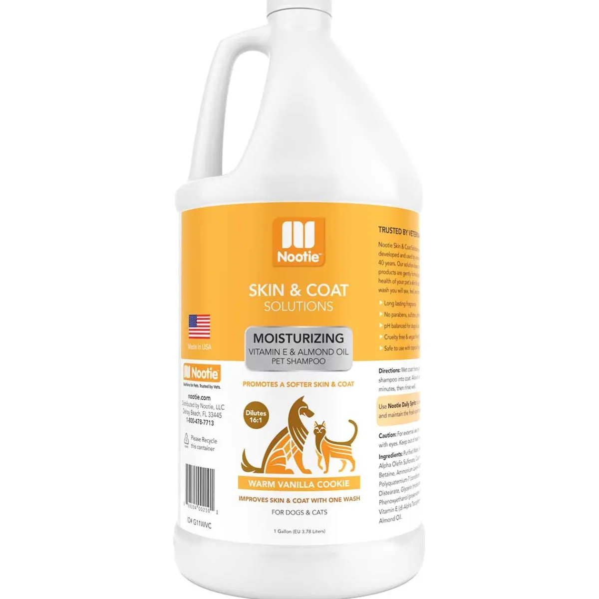 nootie_warm_vanilla_cookie_moisturizing_pet_shampoo_2.webp Ryan's Pet Supplies Nootie Warm Vanilla Cookie Moisturizing Pet Shampoo