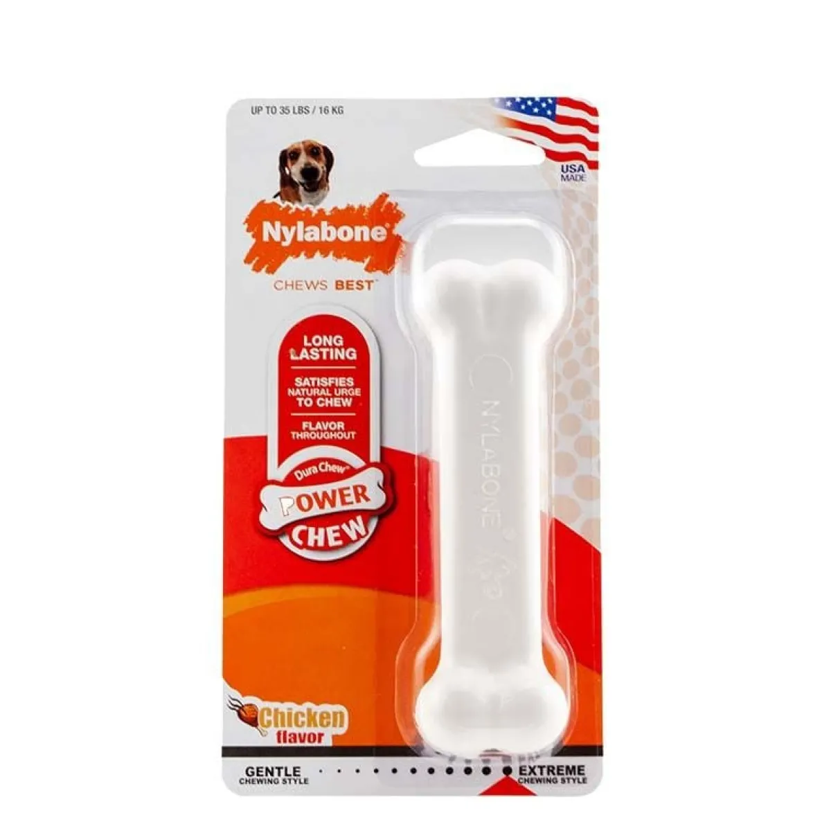 Ryan's Pet Supplies Nylabone DuraChew Wolf Chicken Flavor