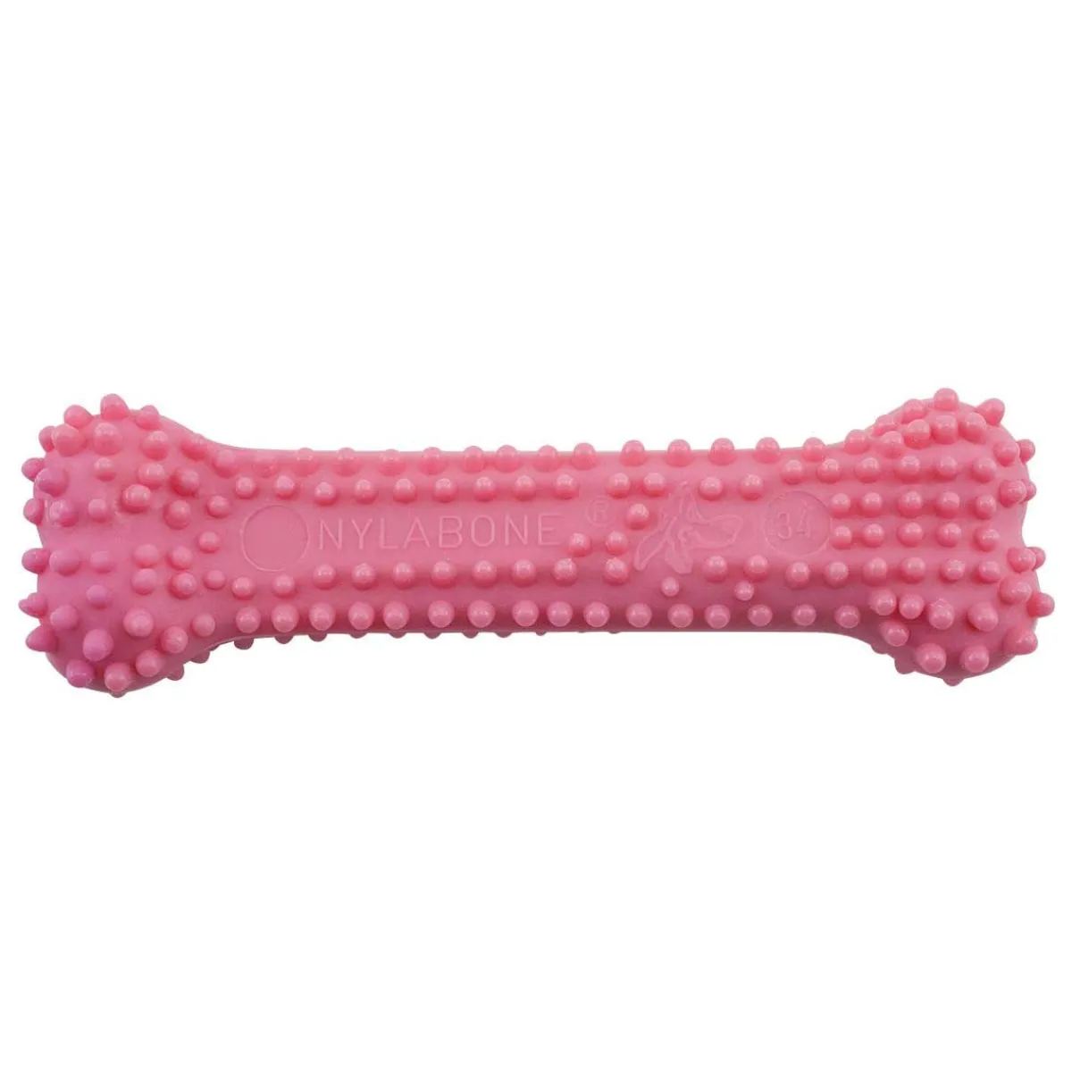 Ryan's Pet Supplies Nylabone Puppy Chew Dental Pink