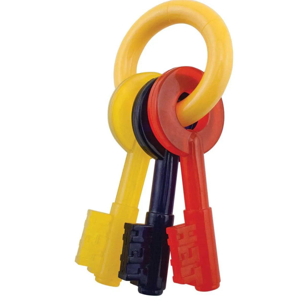 Ryan's Pet Supplies Nylabone Puppy Key Ring & Teething Keys Small