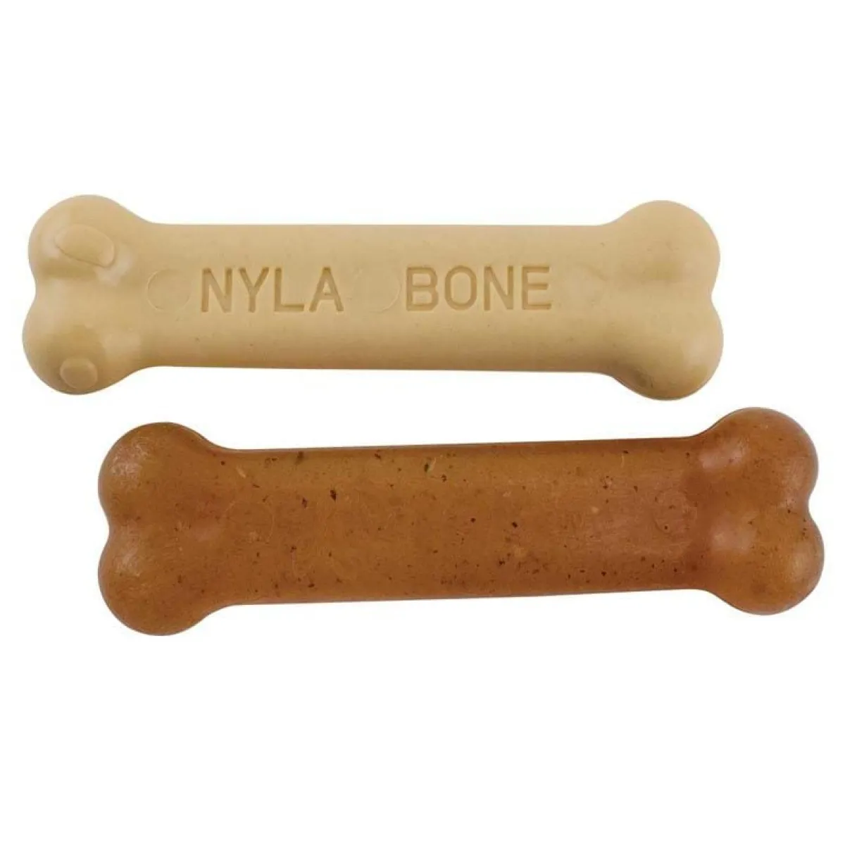 Ryan's Pet Supplies Nylabone Puppy Twin Pack Petite Chicken & Peanut Butter Chew