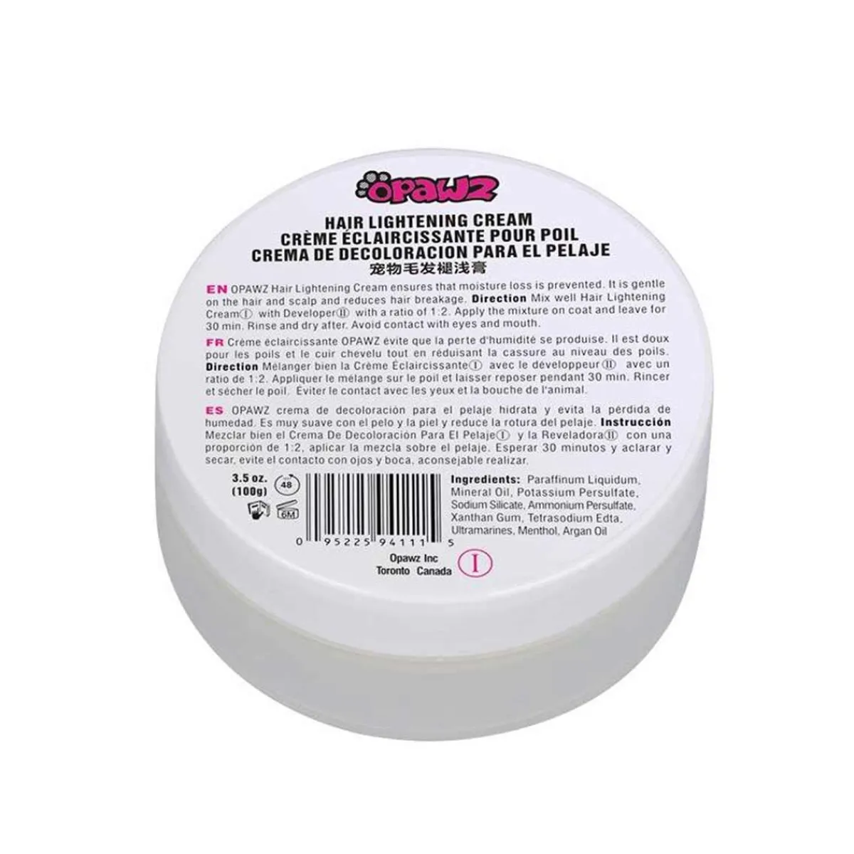Ryan's Pet Supplies OPAWZ Hair Lightening Cream