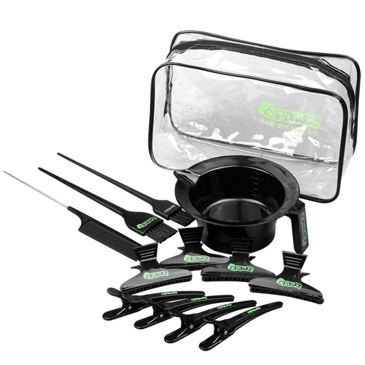 Ryan's Pet Supplies OPAWZ Pet Hair Dye Tool Kit With Plastic Case
