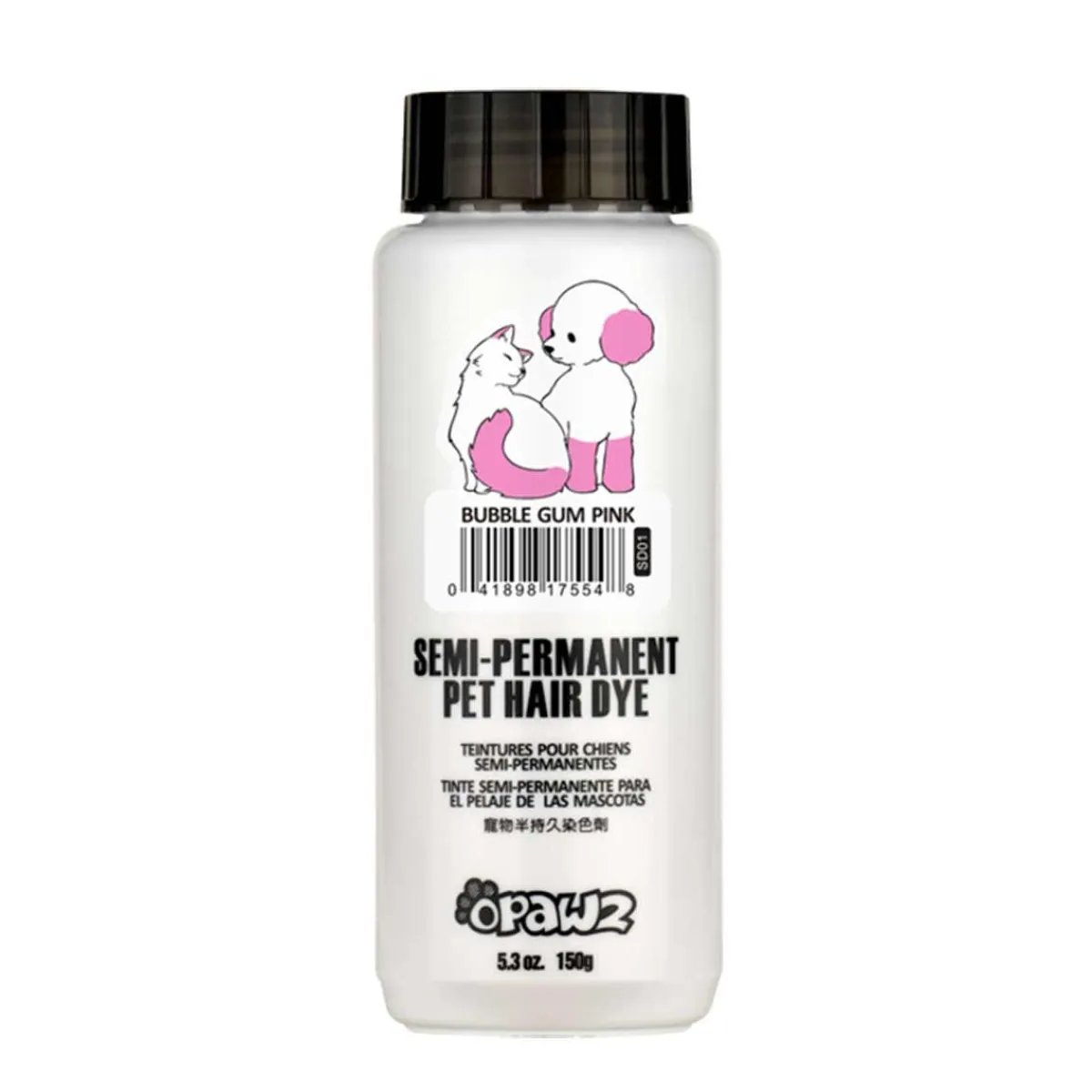 Ryan's Pet Supplies OPAWZ Semi-Permanent Non-Toxic Gentle Pet Hair Dye
