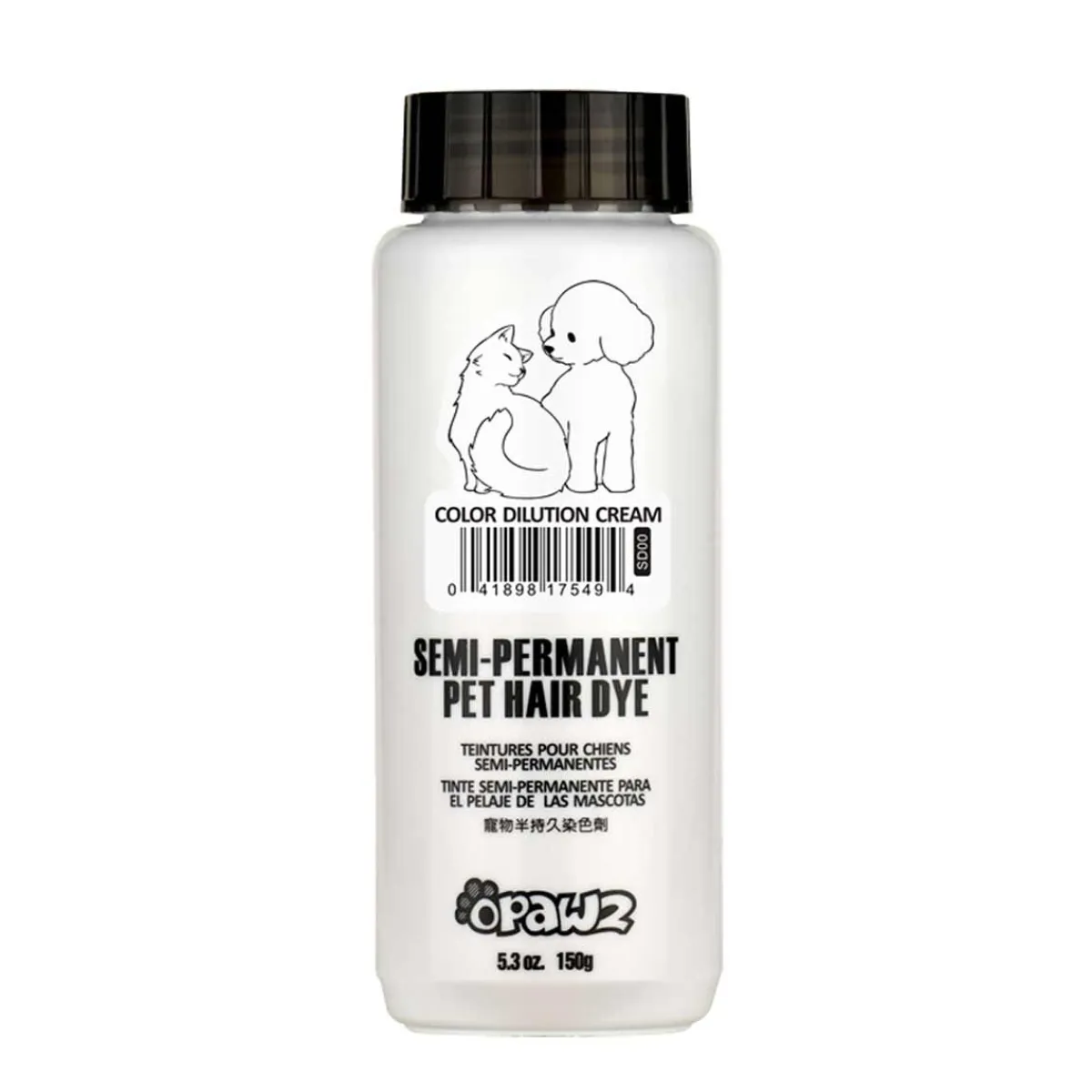 Ryan's Pet Supplies OPAWZ Semi-Permenant Hair Dye Dilution Cream