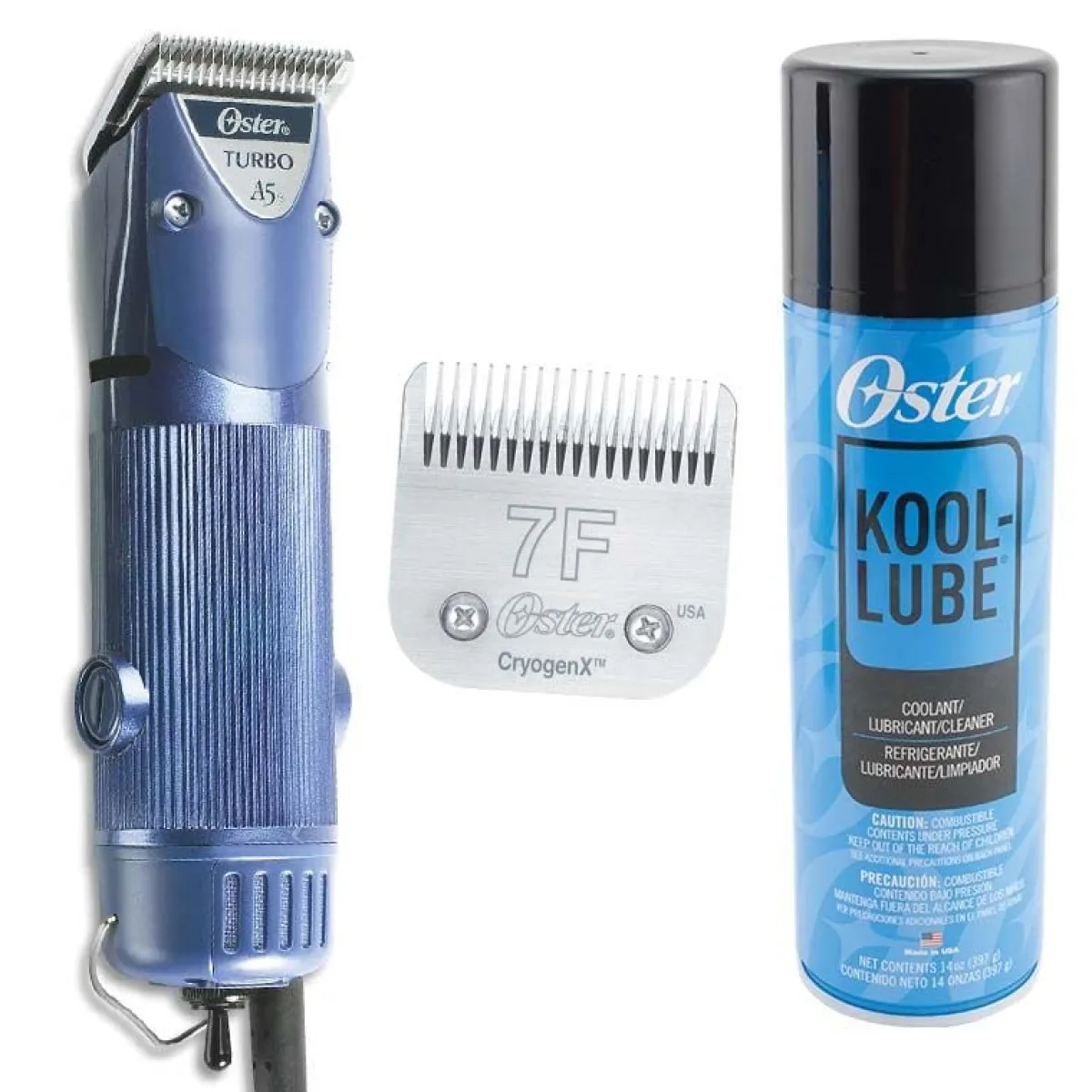 Ryan's Pet Supplies Oster A5 Turbo 2 Speed Clipper Bundle