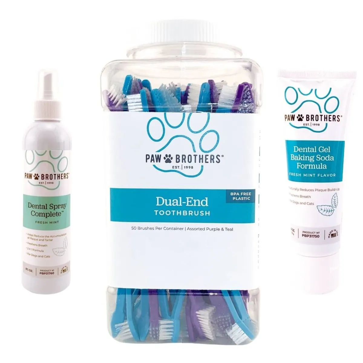 Ryan's Pet Supplies Paw Brothers Dental Bundle