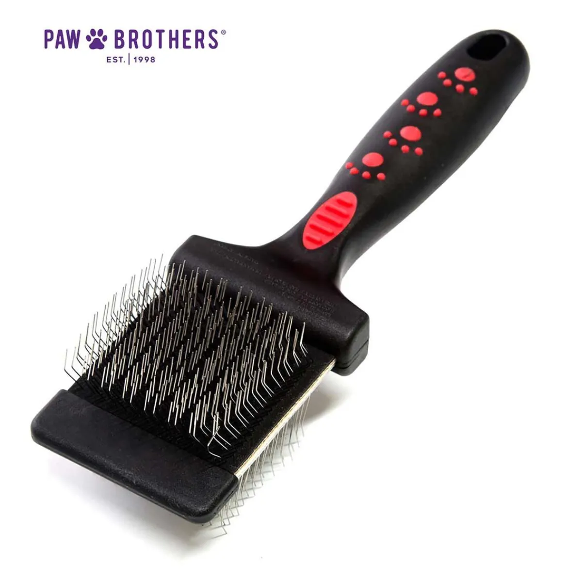 paw_brothers_double_sided_flex_slicker_brush_softsmall_1.webp Ryan's Pet Supplies Paw Brothers Double Sided Flex Slicker Brush (Soft/Small)