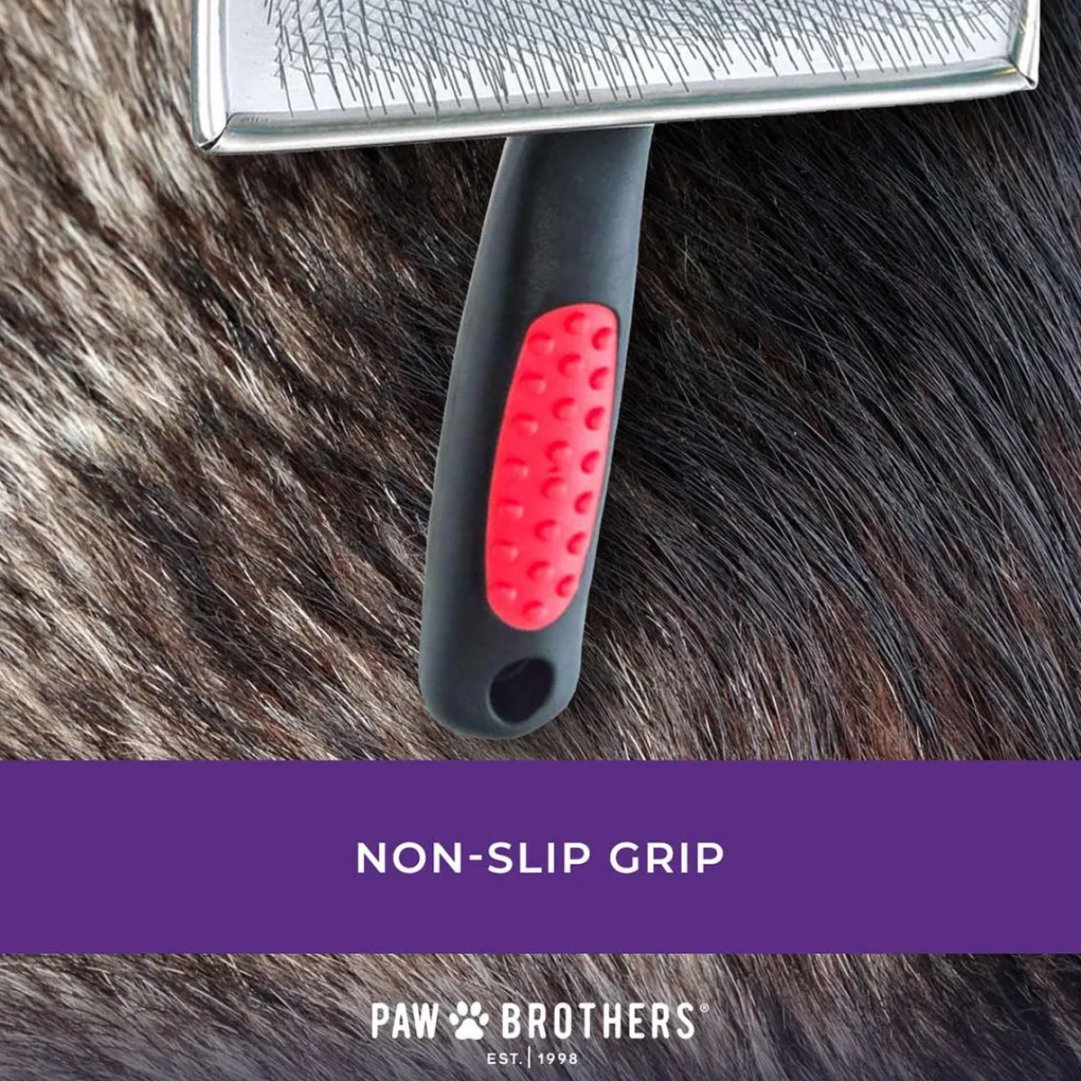 paw_brothers_flat_slicker_brush_xlarge_3.webp Ryan's Pet Supplies Paw Brothers Flat Slicker Brush X-Large