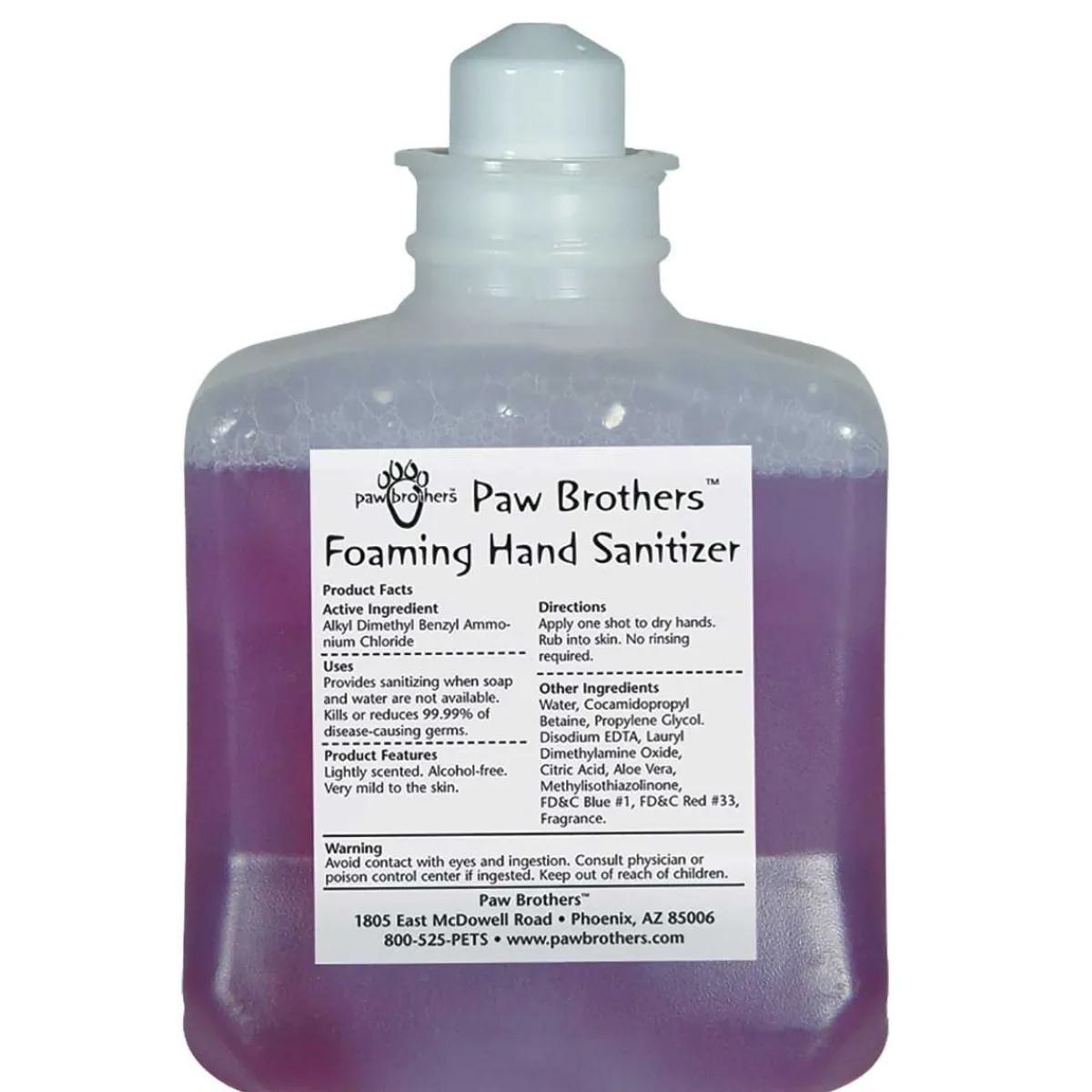 Ryan's Pet Supplies Paw Brothers Hand Sanitizer (1 Liter)