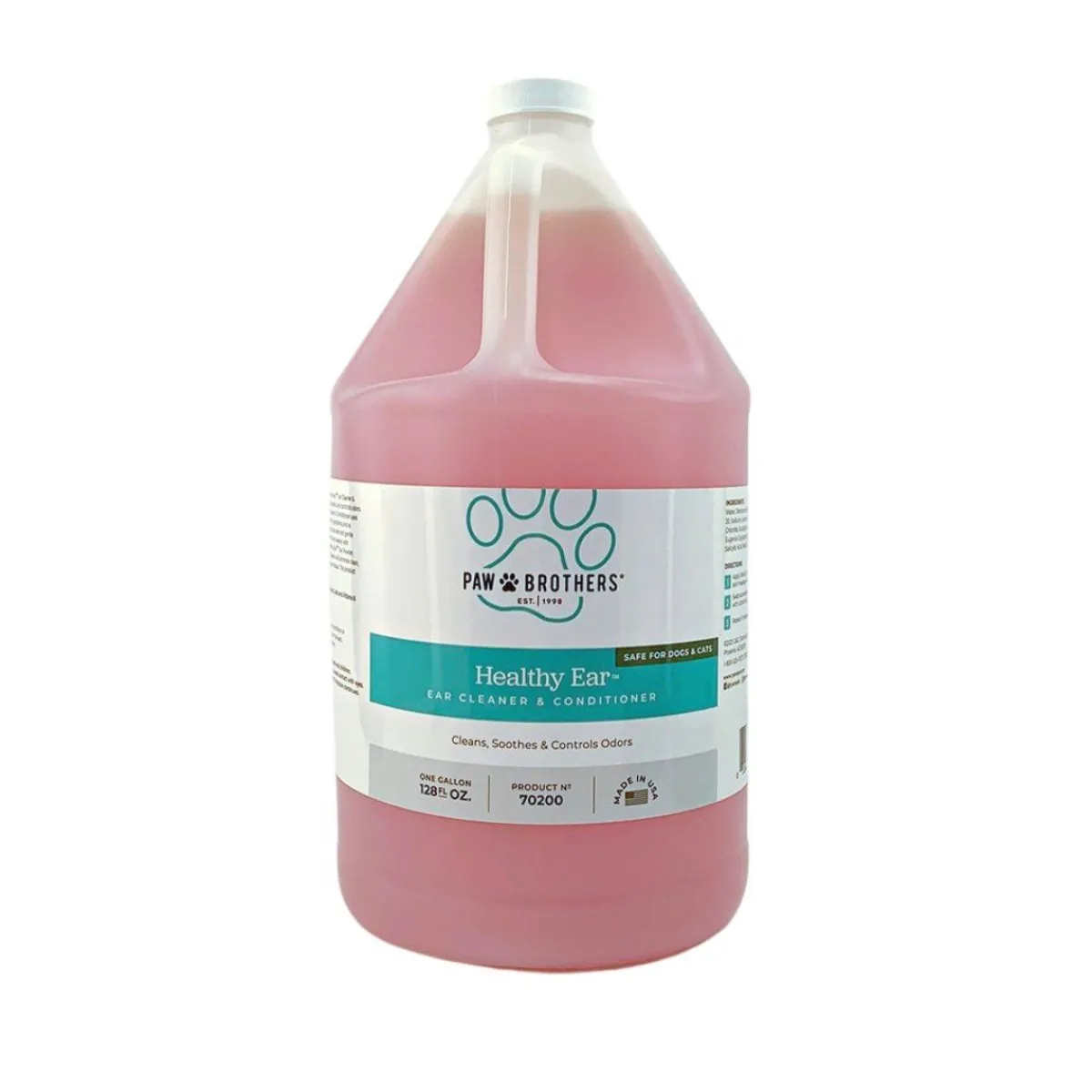 Ryan's Pet Supplies Paw Brothers Healthy Ear - Pet Ear Cleaner (1 Gallon)