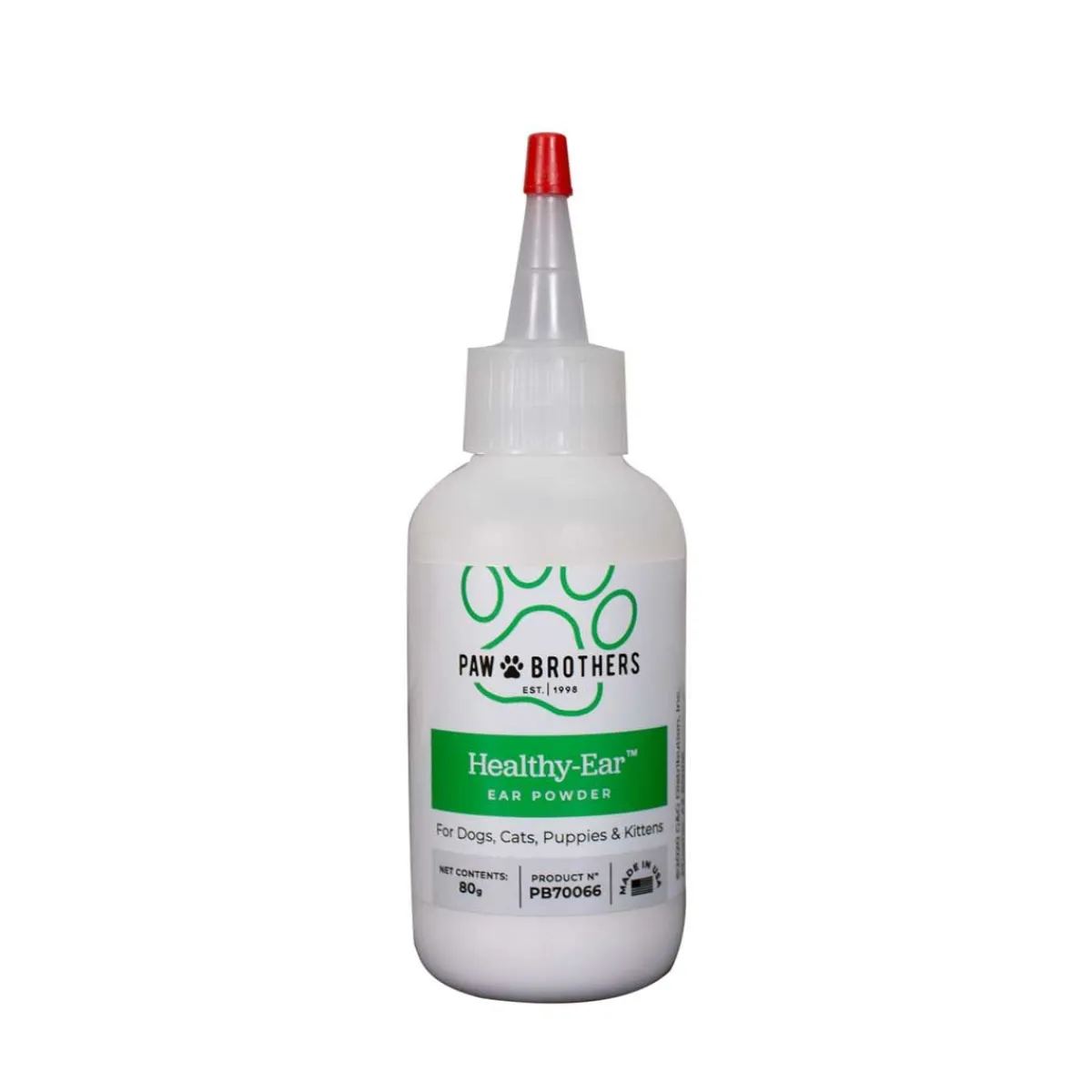Ryan's Pet Supplies Paw Brothers Healthy-Ear Ear Powder 80 Gram