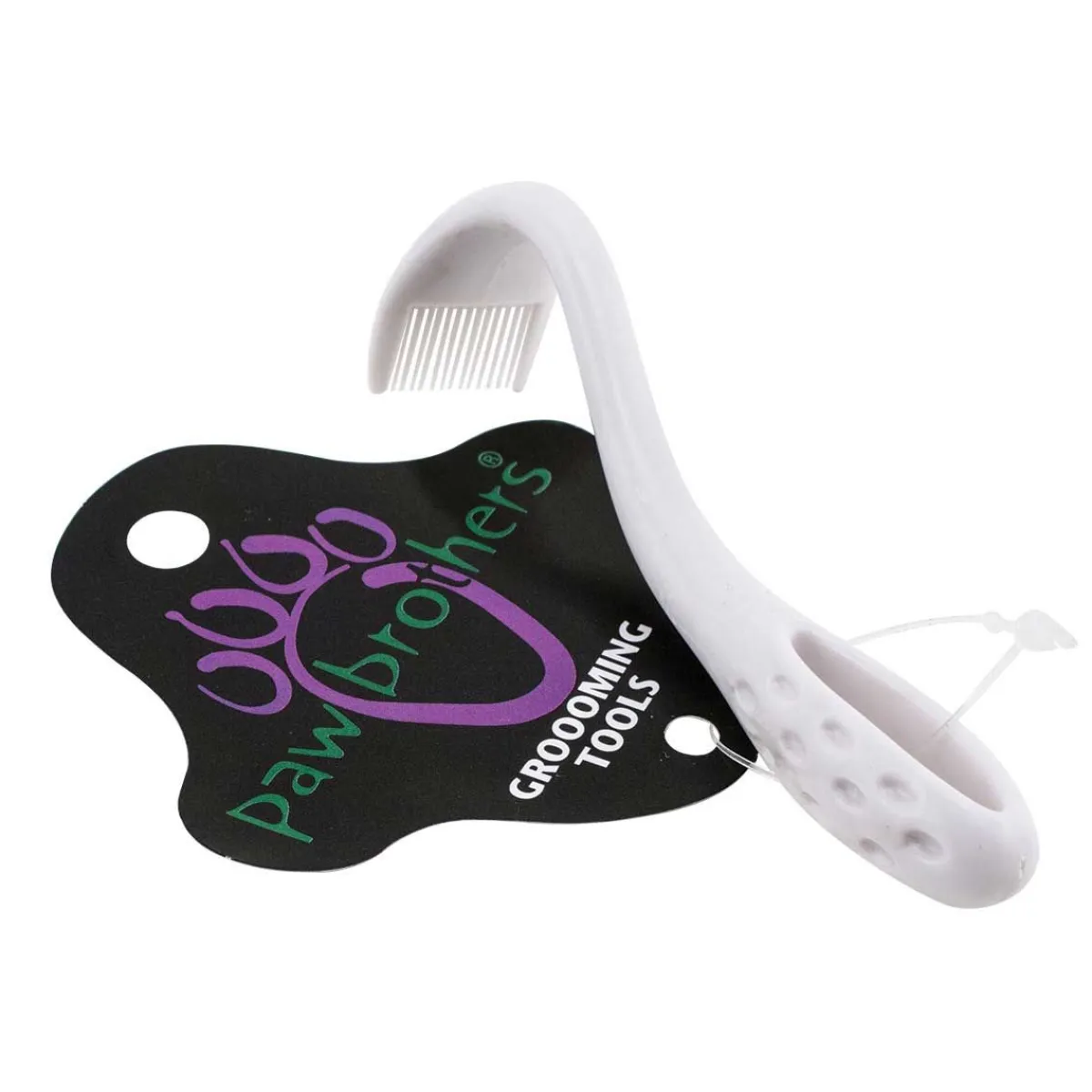 Ryan's Pet Supplies Paw Brothers Plastic Tick Removing Flea Comb