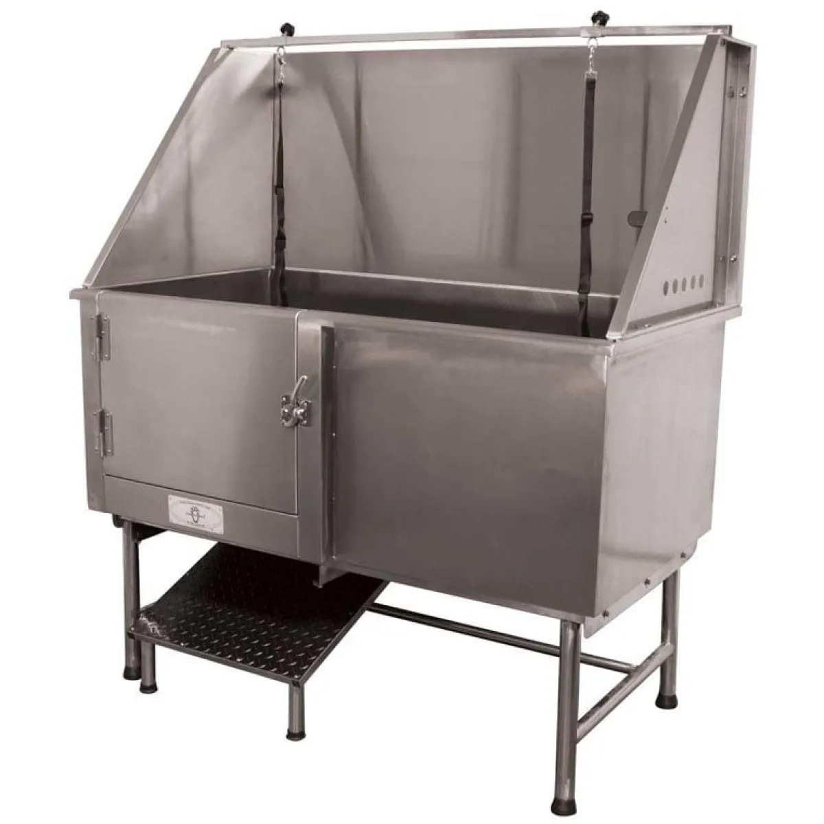 Ryan's Pet Supplies Paw Brothers Stainless Steel 48" Grooming Tub with Ramp