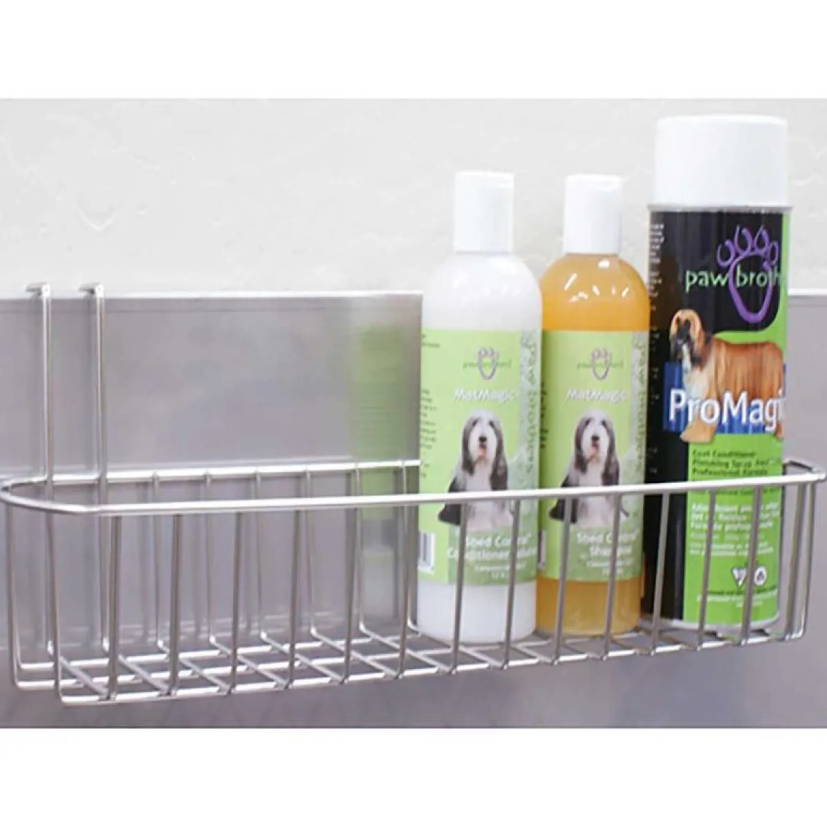 Ryan's Pet Supplies Paw Brothers Stainless Steel Replacement Shampoo Rack