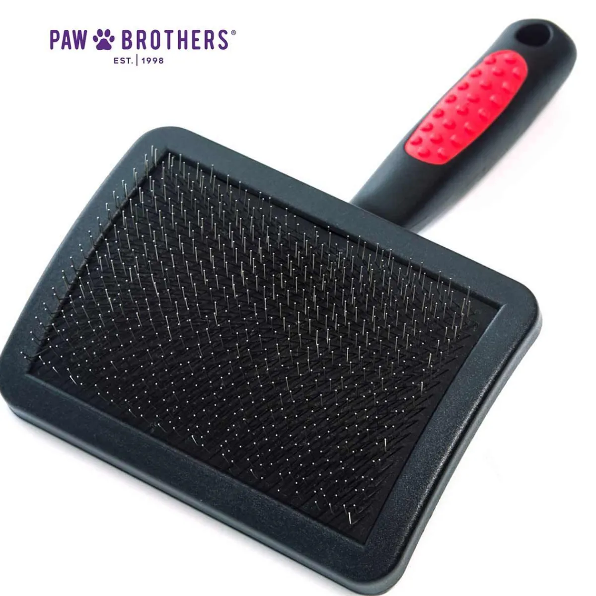 Ryan's Pet Supplies Paw Brothers Universal Type Slicker Brush Large - Hard Pins
