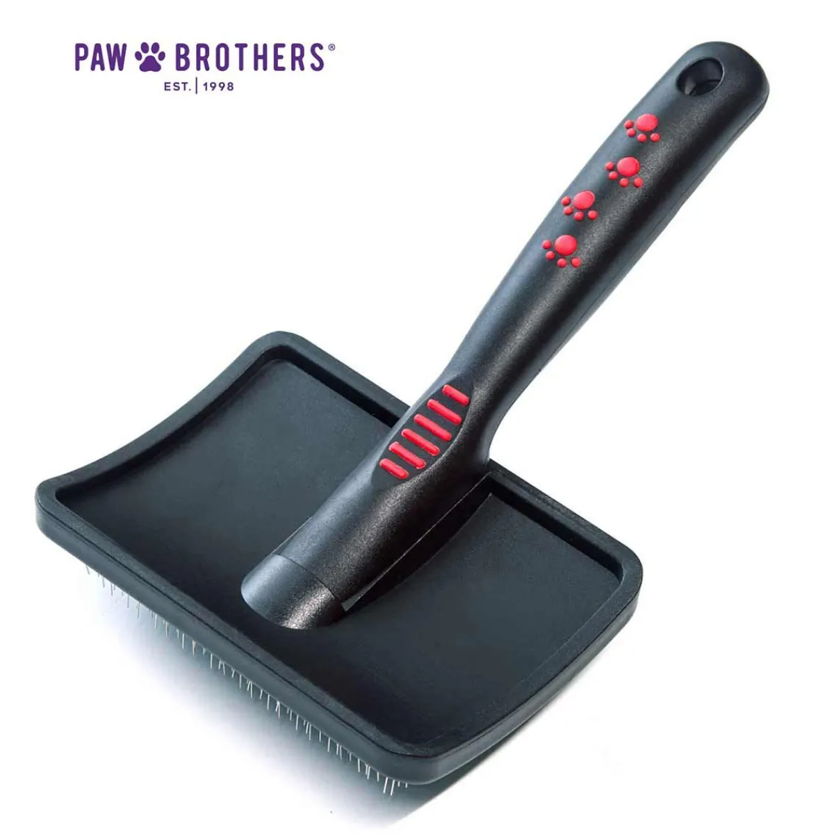 Ryan's Pet Supplies Paw Brothers Universal Type Slicker Brush Large - Hard Pins