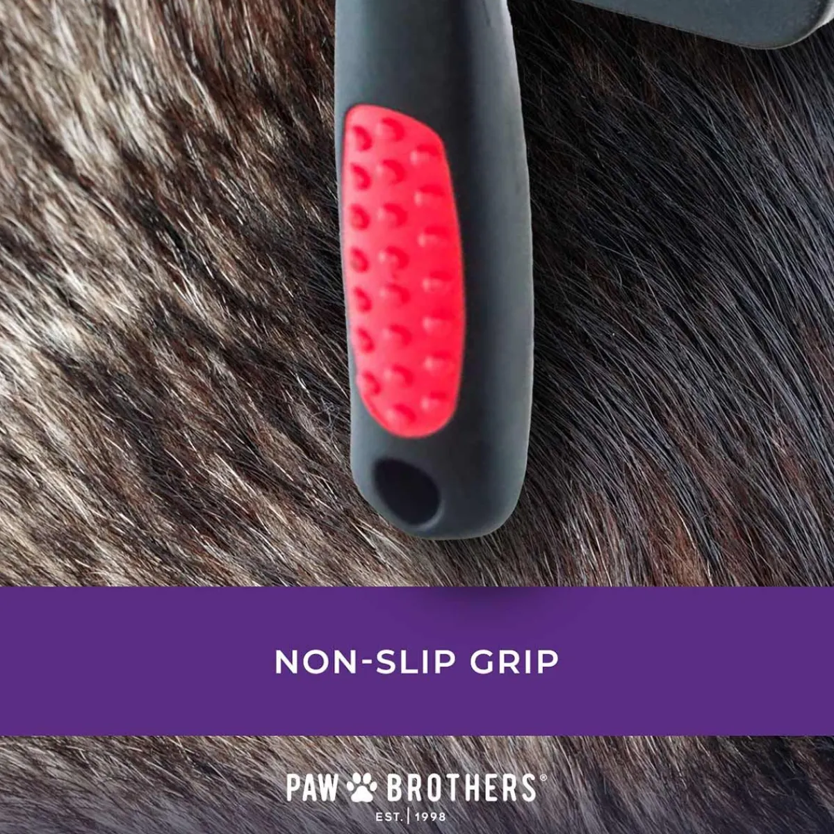 Ryan's Pet Supplies Paw Brothers Universal Type Slicker Brush Large - Hard Pins