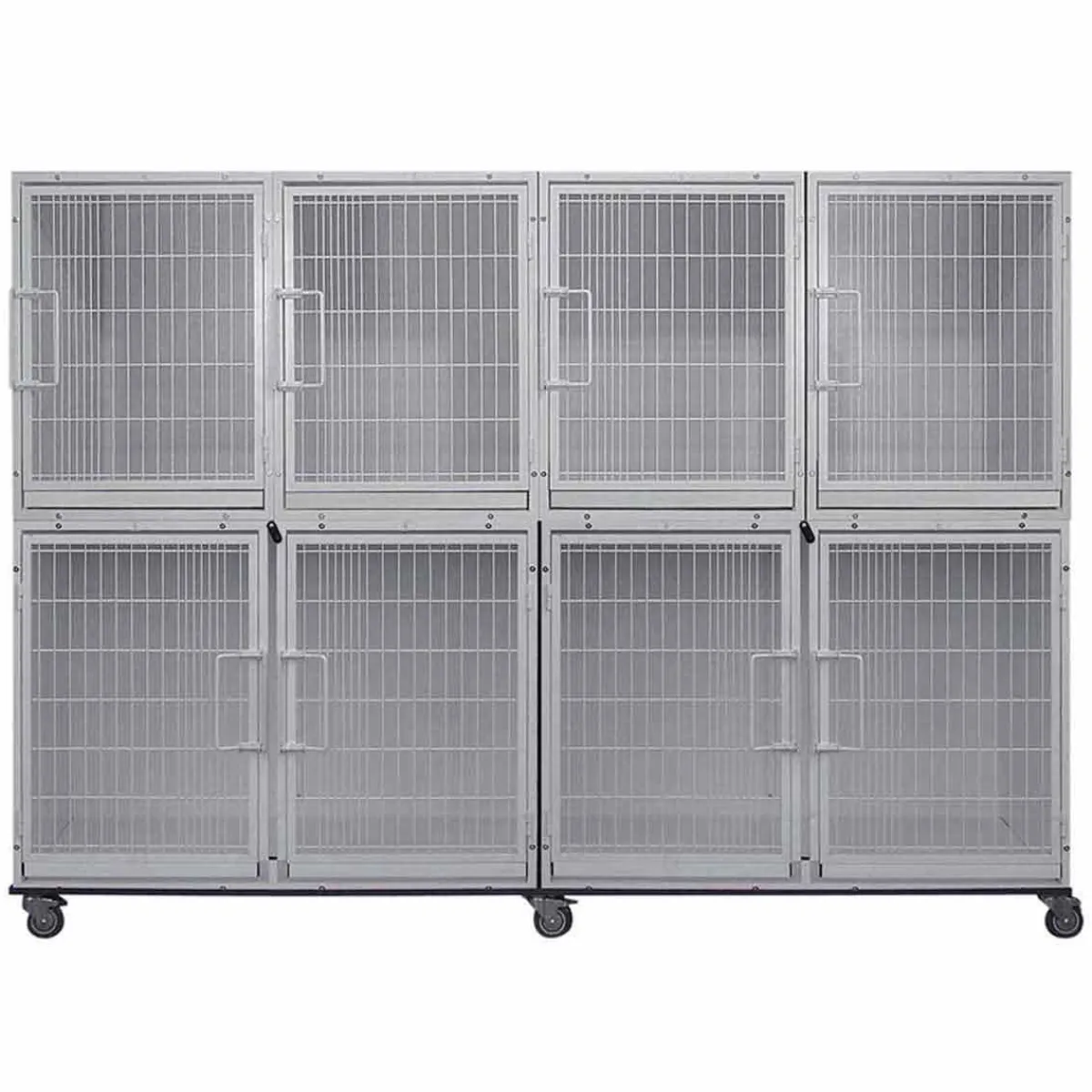 Ryan's Pet Supplies Paw Brothers White Modular Cage Short Bank