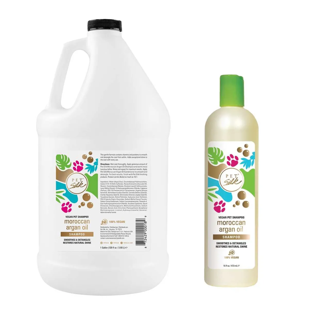 Ryan's Pet Supplies Pet Silk Vegan Moroccan Argan Oil Shampoo