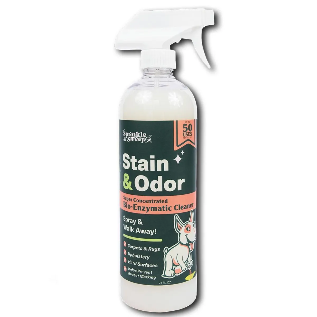 Ryan's Pet Supplies Pet Stain & Odor Eliminator Spray 24 oz