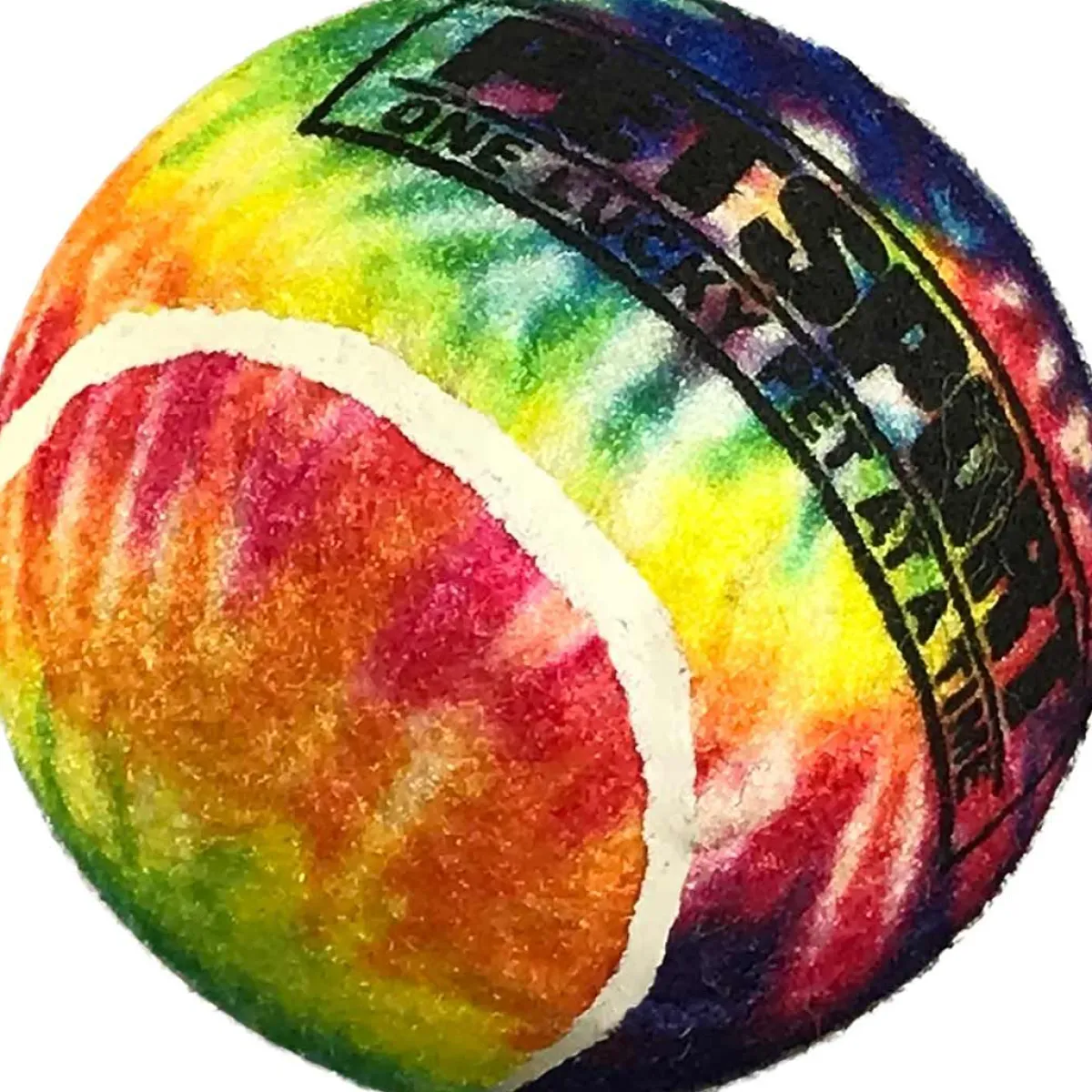 Ryan's Pet Supplies Petsport Tie Dye Squeak Ball - Multiple Sizes