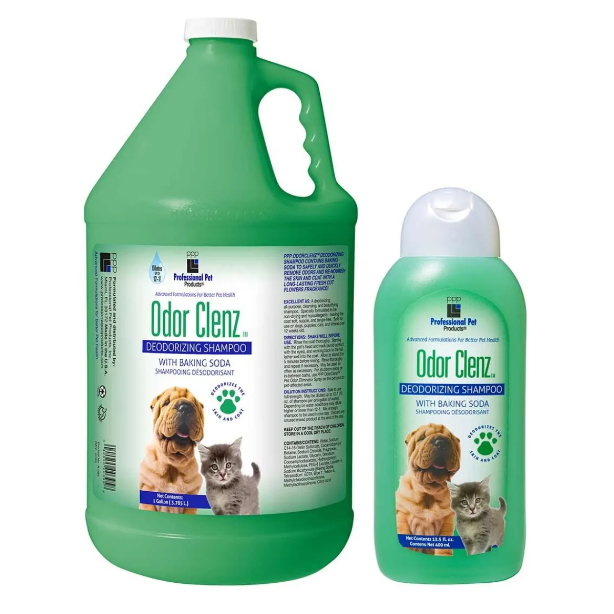 Ryan's Pet Supplies PPP OdorClenz Baking Soda Pet Shampoo 12:1