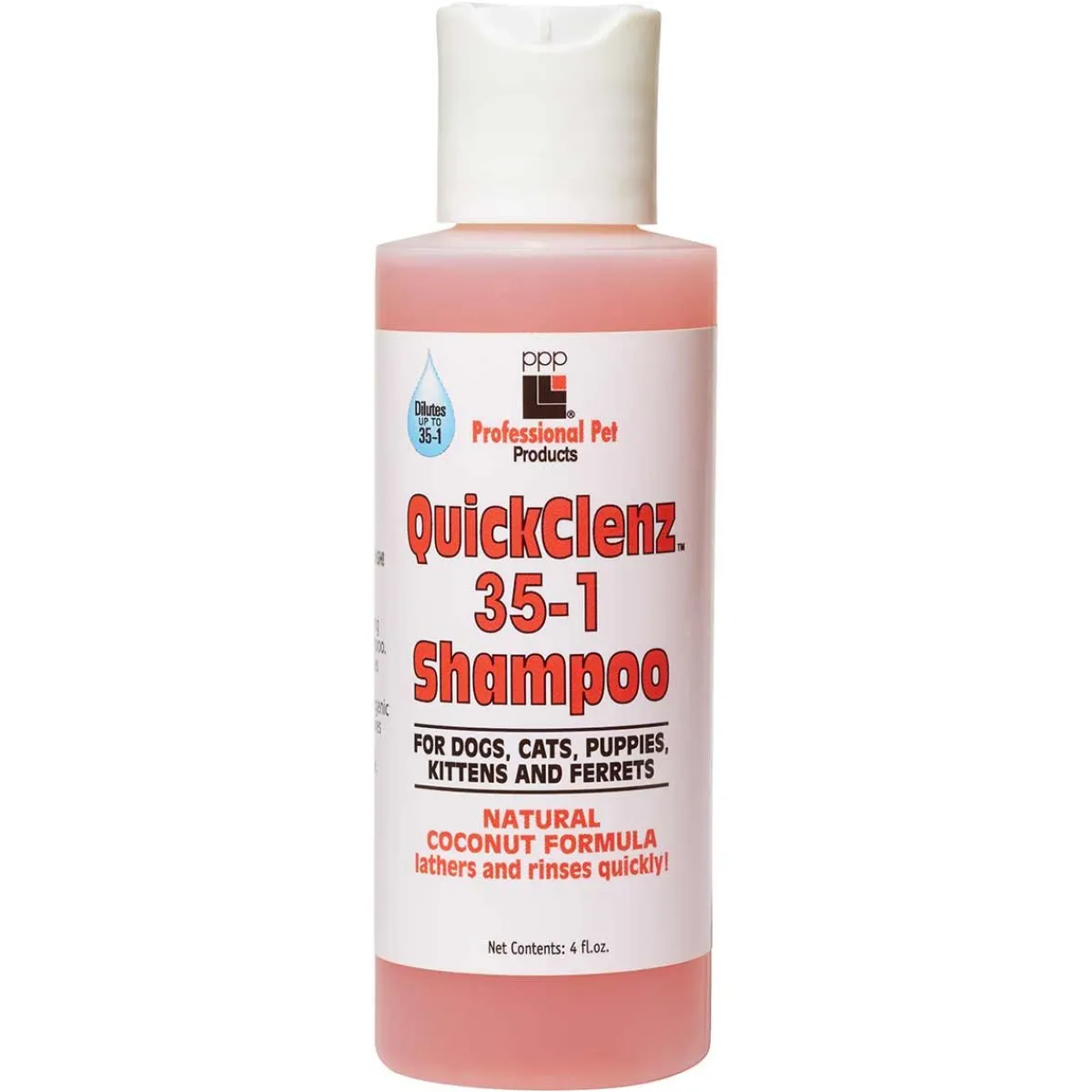 Ryan's Pet Supplies Professional Pet Products QuickClenz Shampoo 35:1