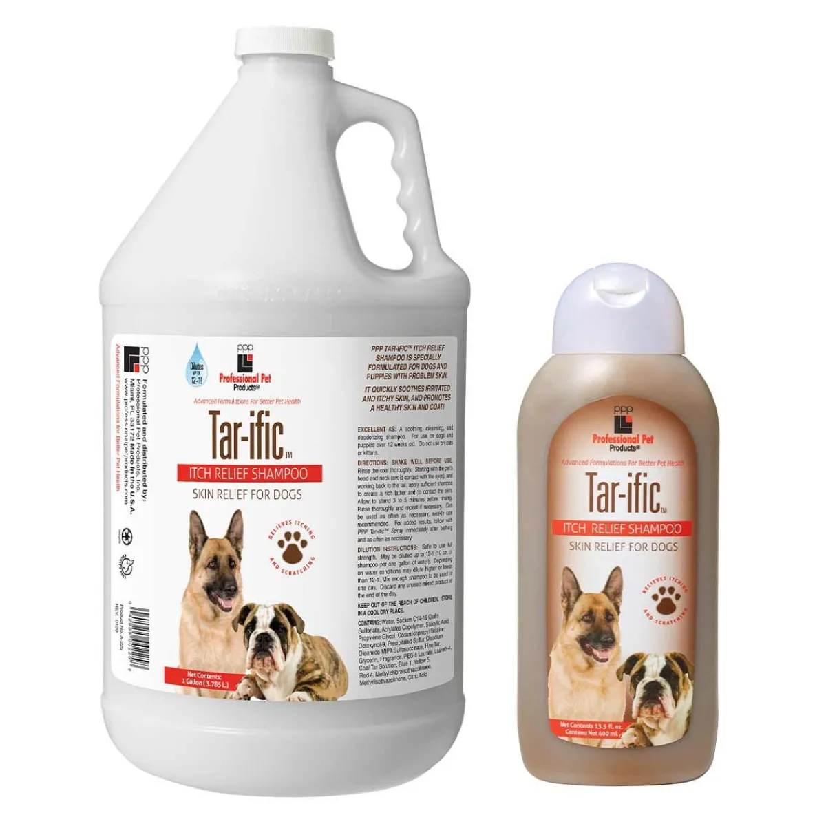 Ryan's Pet Supplies Professional Pet Products Tar-Ific Skin Relief Shampoo  12:1