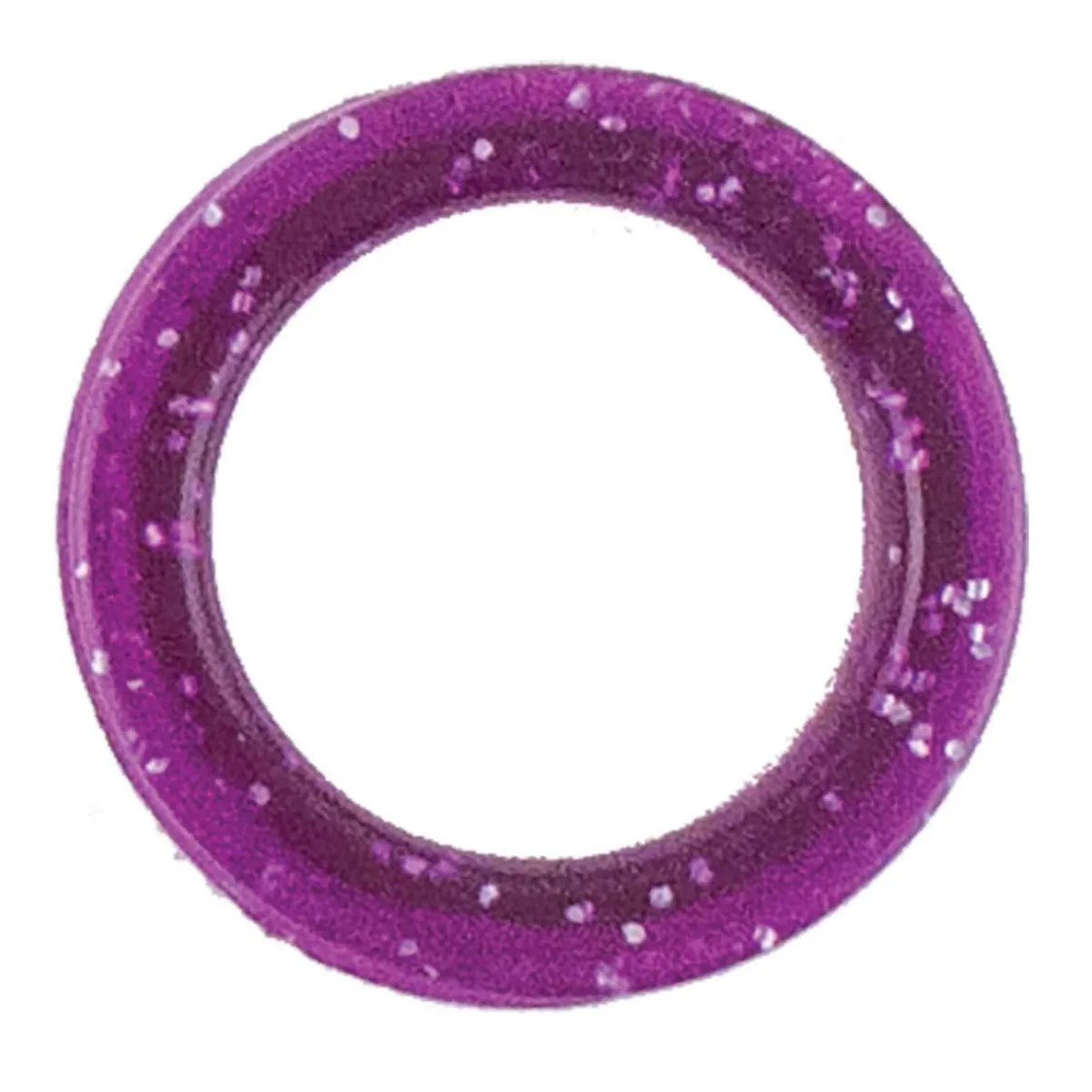 Ryan's Pet Supplies Purple Sparkle Finger Ring Large