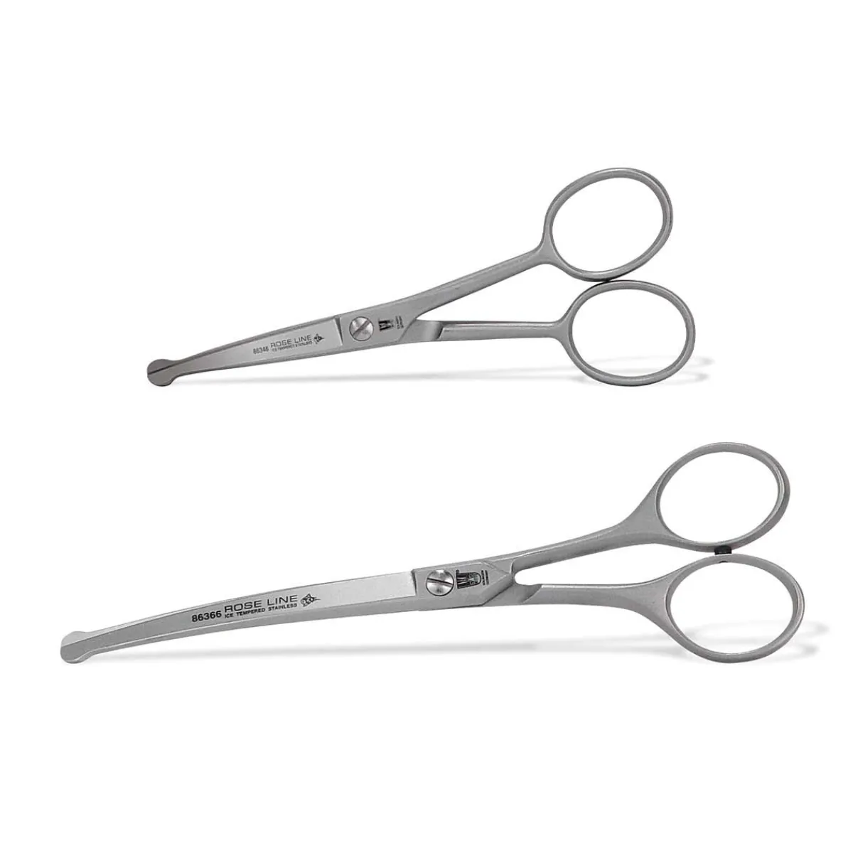 Ryan's Pet Supplies Rose Line Curved Blunt Tip Shears