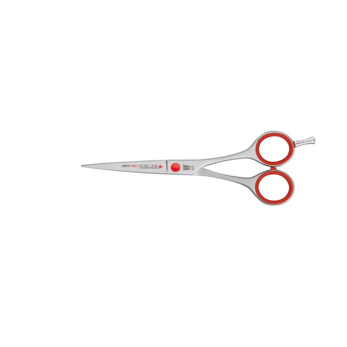 Ryan's Pet Supplies Rose Line Red Straight Shears