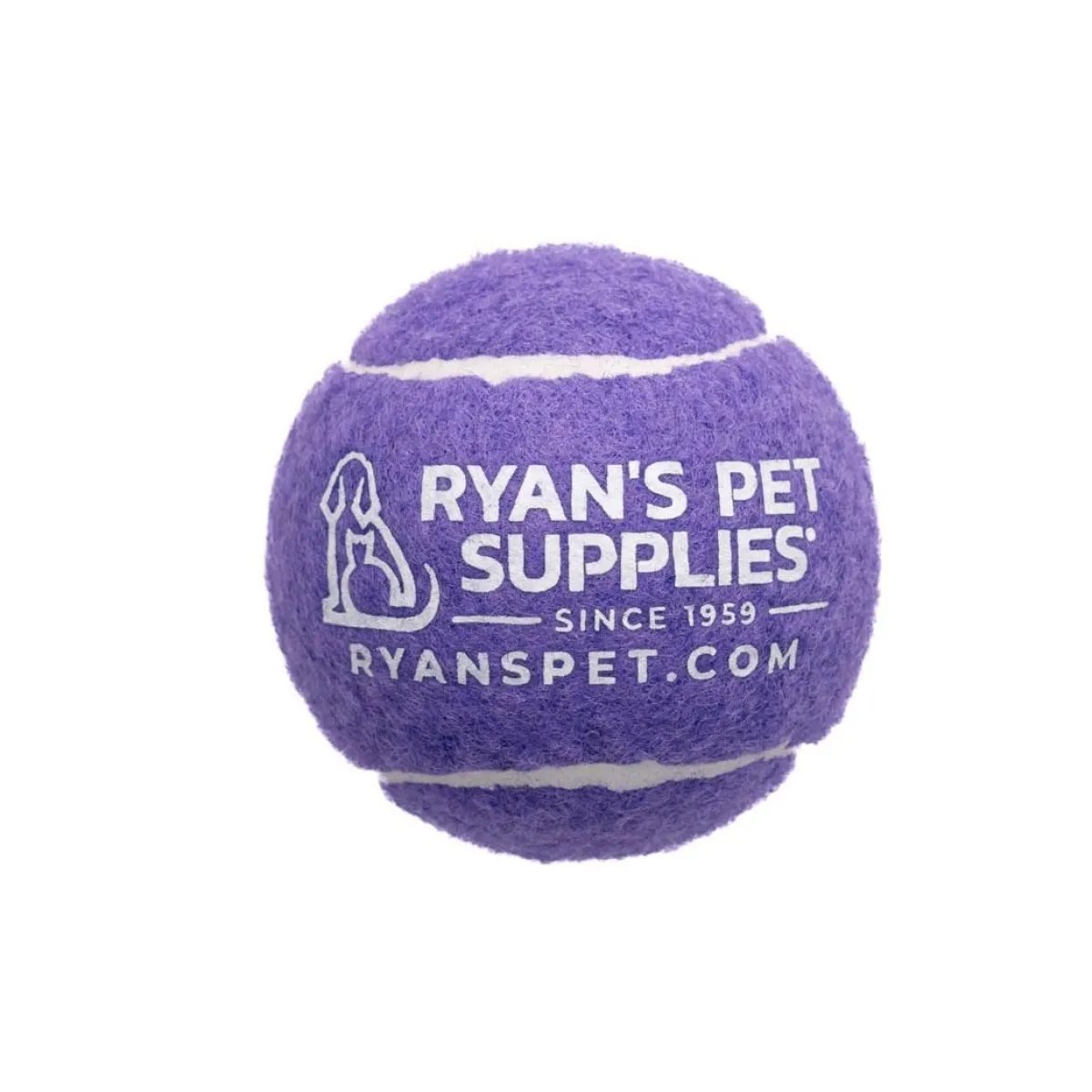 Ryan's Pet Supplies Ryan's Pet Purple Tennis Ball 2.5"