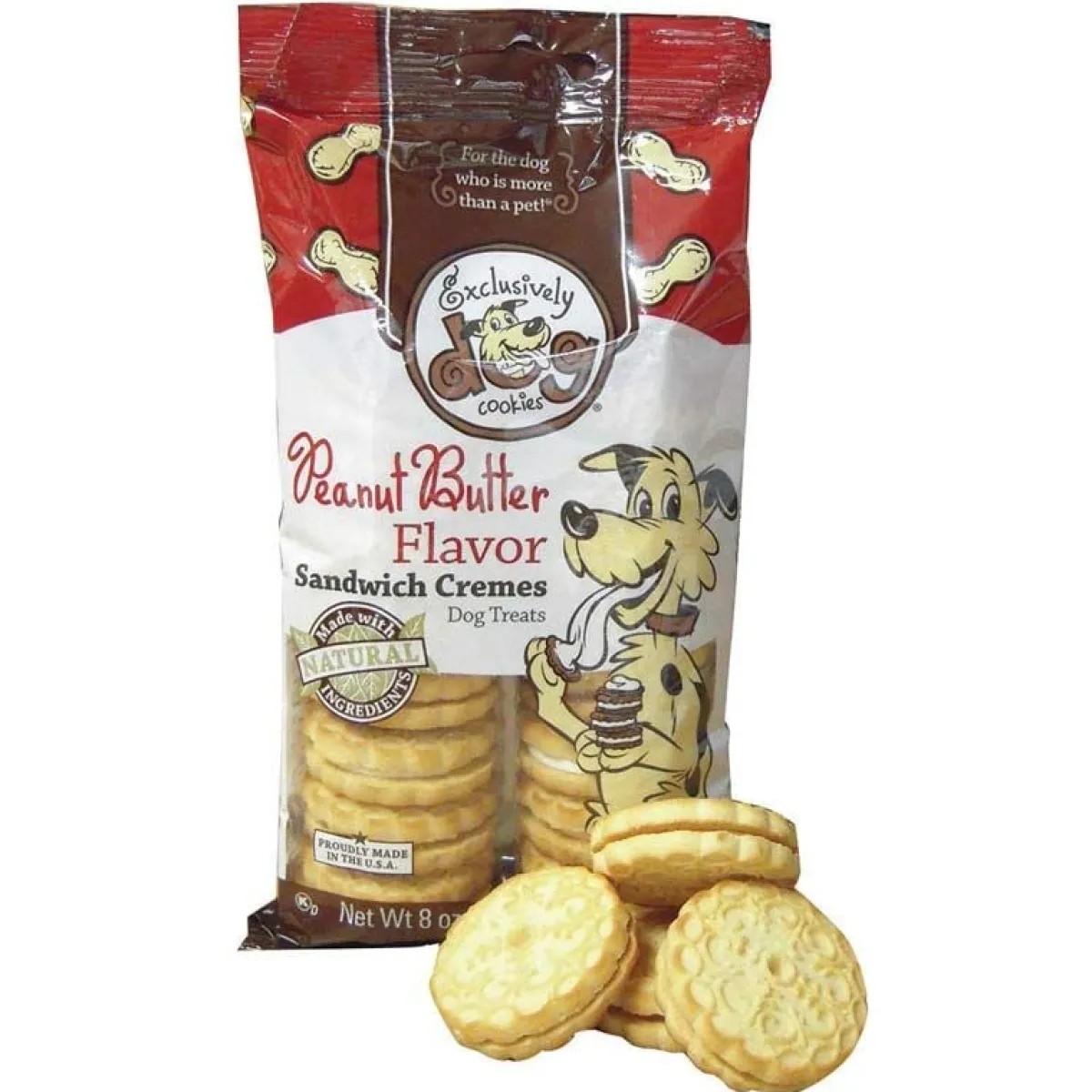Ryan's Pet Supplies Sandwich Cremes Peanut Butter 8 oz